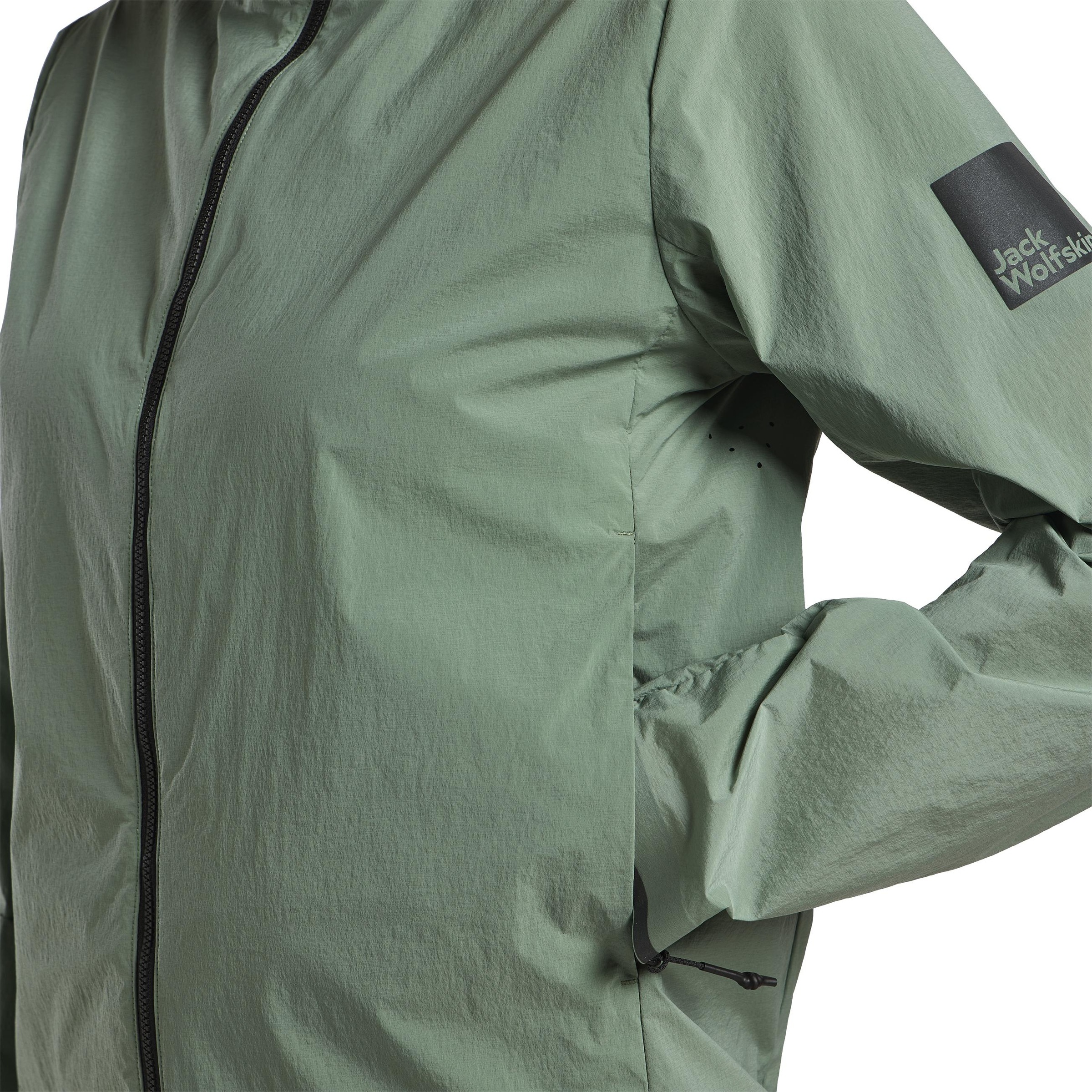 Jack Wolfskin Fahrradjacke »BIKE COMMUTE WIND JKT W«, mit Kapuze