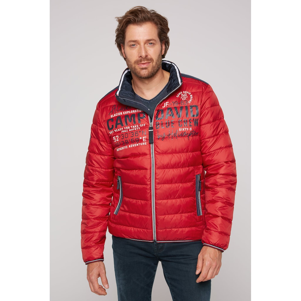 CAMP DAVID Outdoorjacke, ohne Kapuze