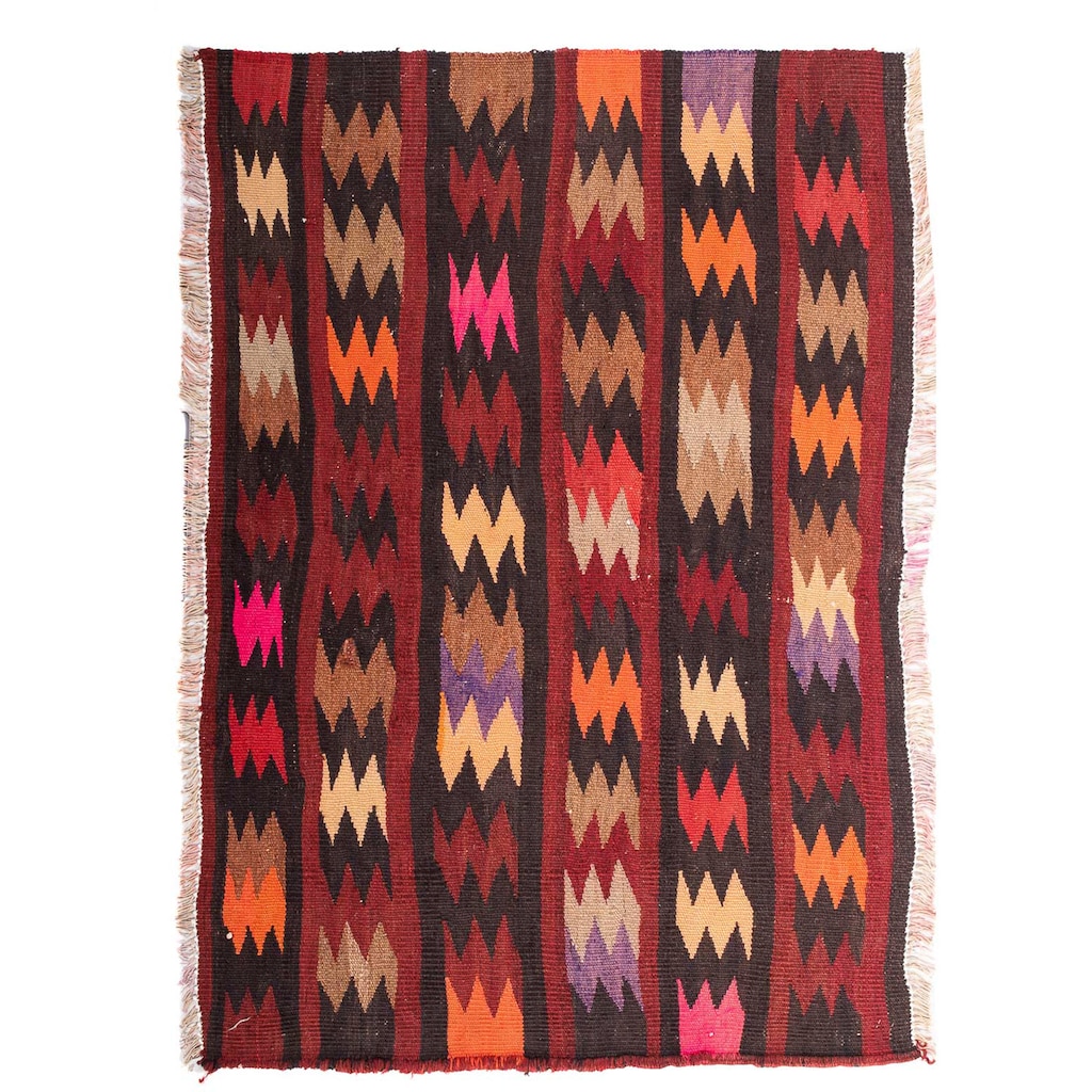 morgenland Wollteppich »Kelim - Old - 110 x 70 cm - mehrfarbig«, rechteckig