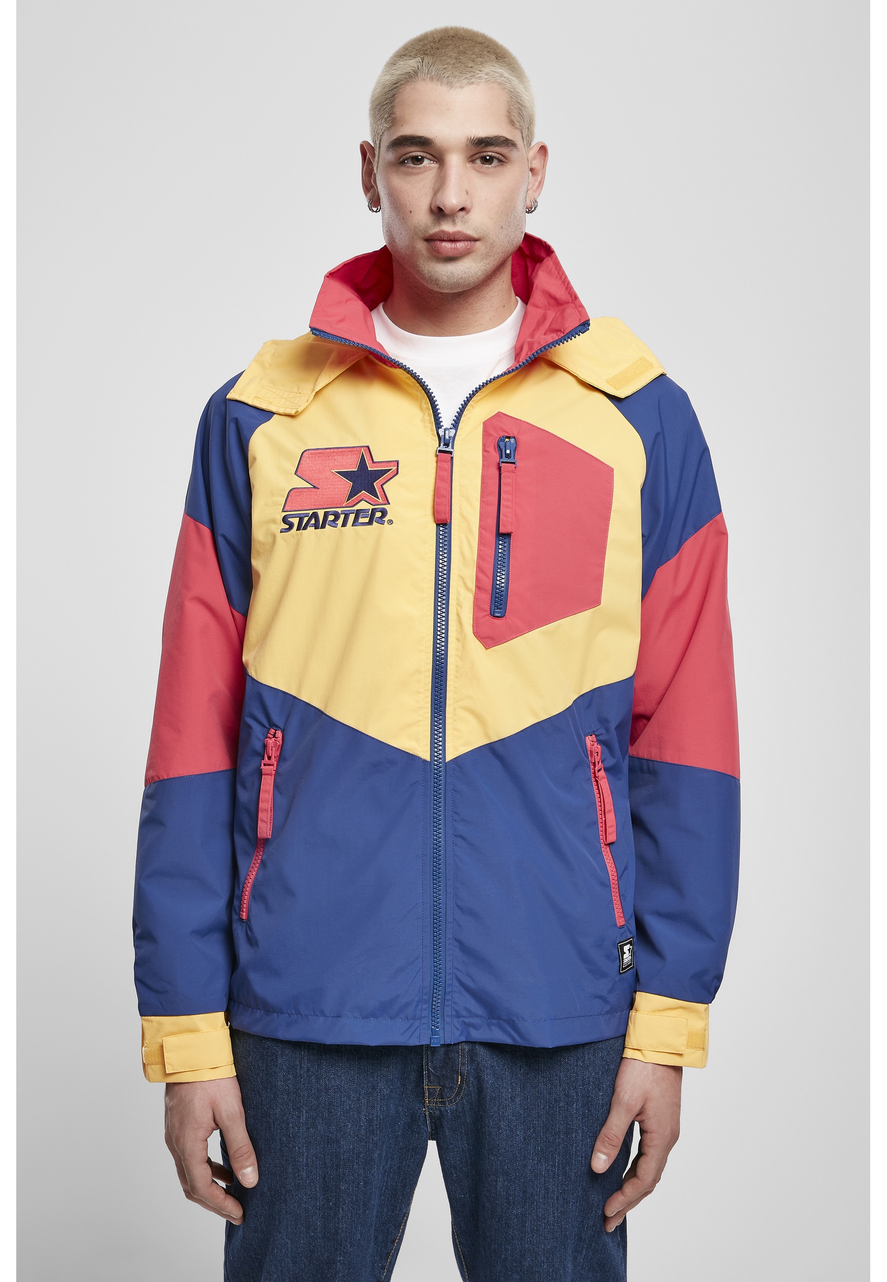 Starter Black Label Funktionsmantel »Starter Black Label Herren Starter Multicolored Logo Jacket«