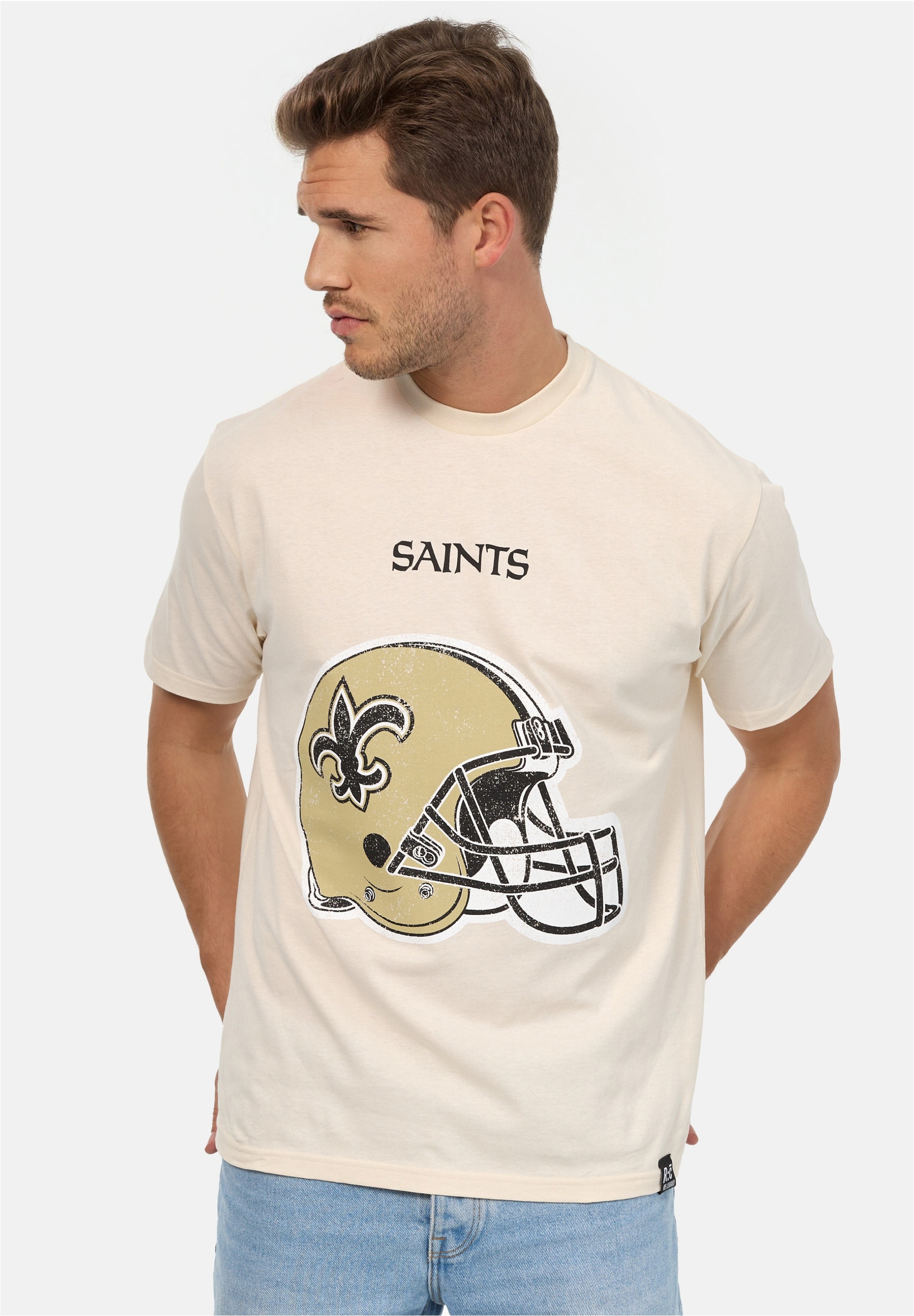 Recovered T-Shirt "NFL Saints Helmet Relaxed", 1 Stk. für alle Fans der New günstig online kaufen