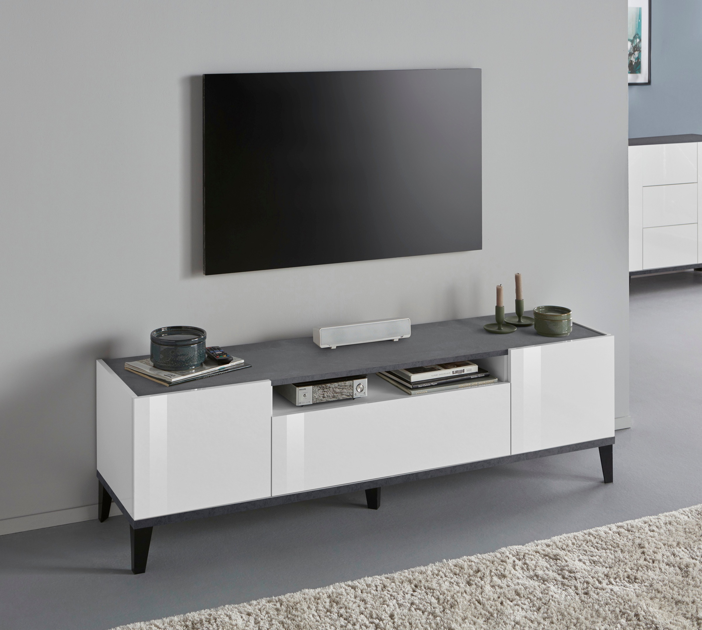 INOSIGN Lowboard "SunriseTV-Board, TV-Schrank", Breite 160 cm günstig online kaufen