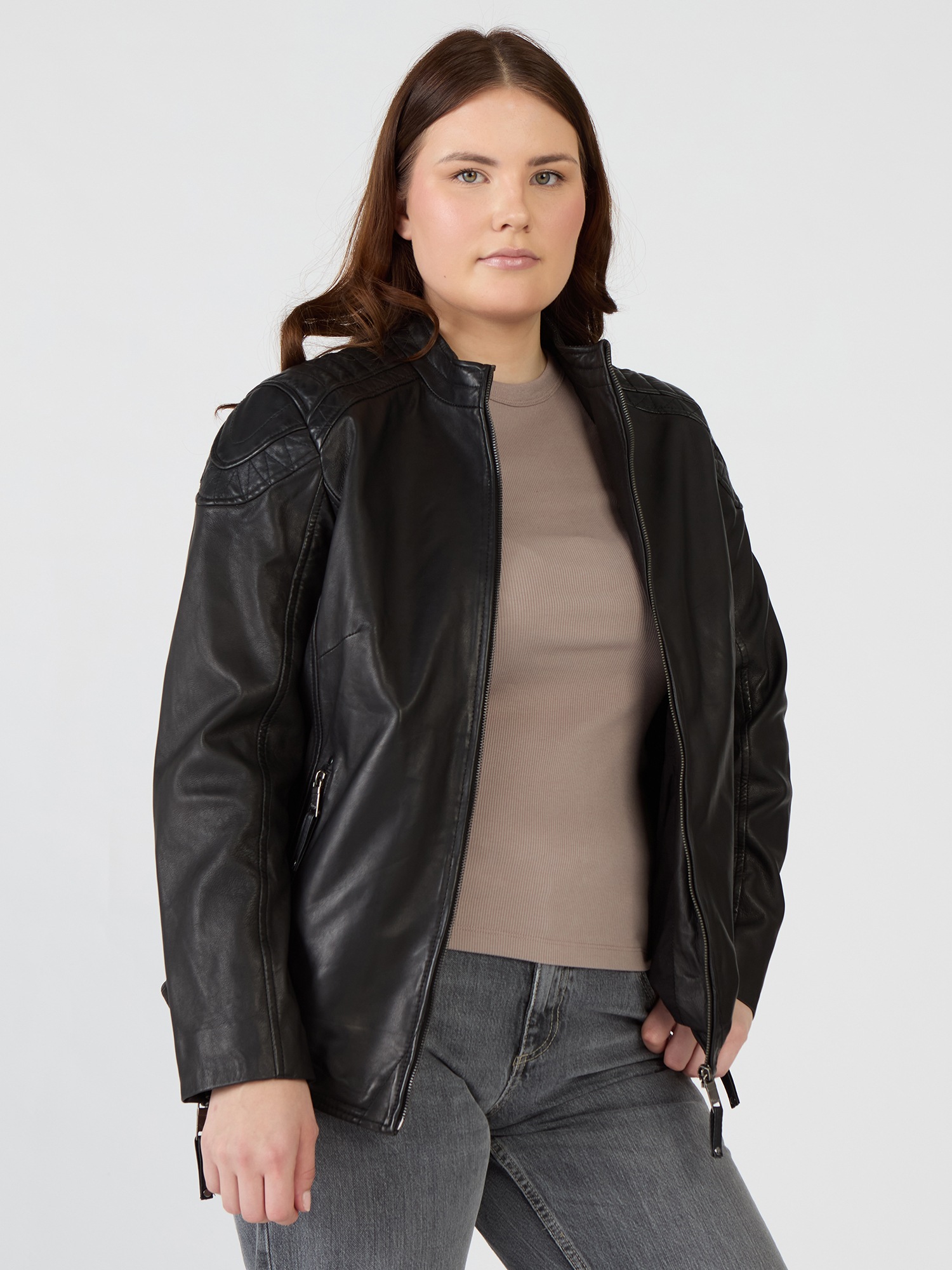 Maze Lederjacke »42021312«