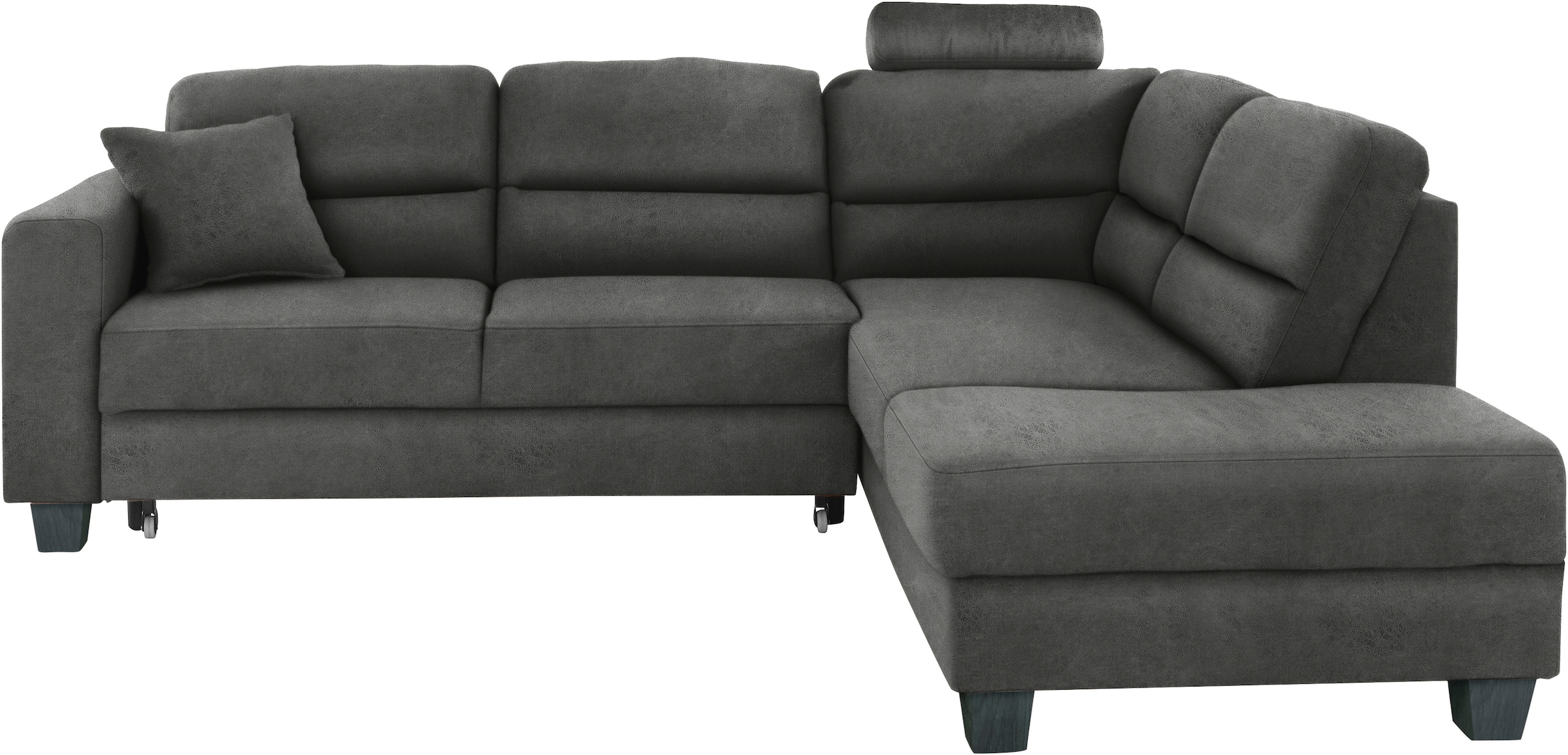 TRENDMANUFAKTUR Ecksofa »Chamber, L-Form«, inklusive einer Kopfstütze, wahlweise mit Schlaffunktion