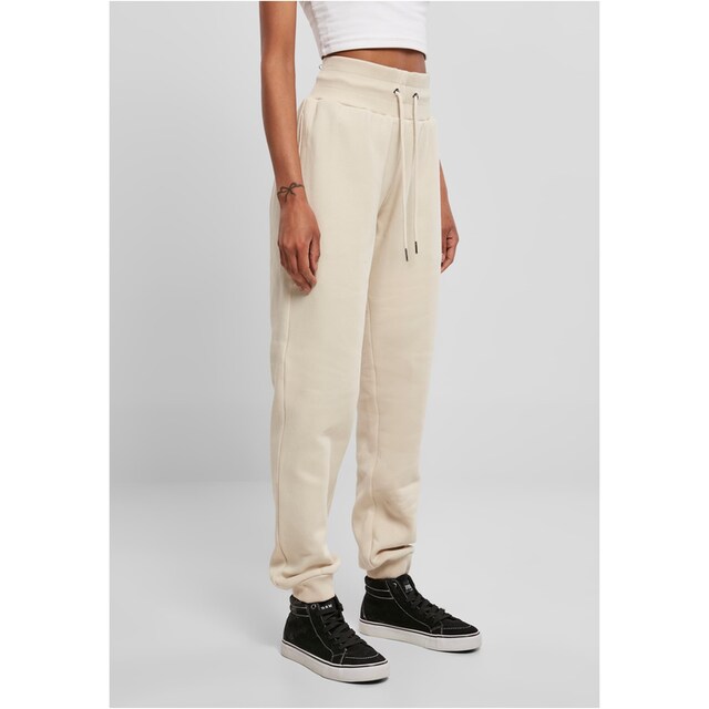 URBAN CLASSICS Stoffhose »Damen Ladies Organic High Waist Sweat Pants«, (1  tlg.) für bestellen | BAUR