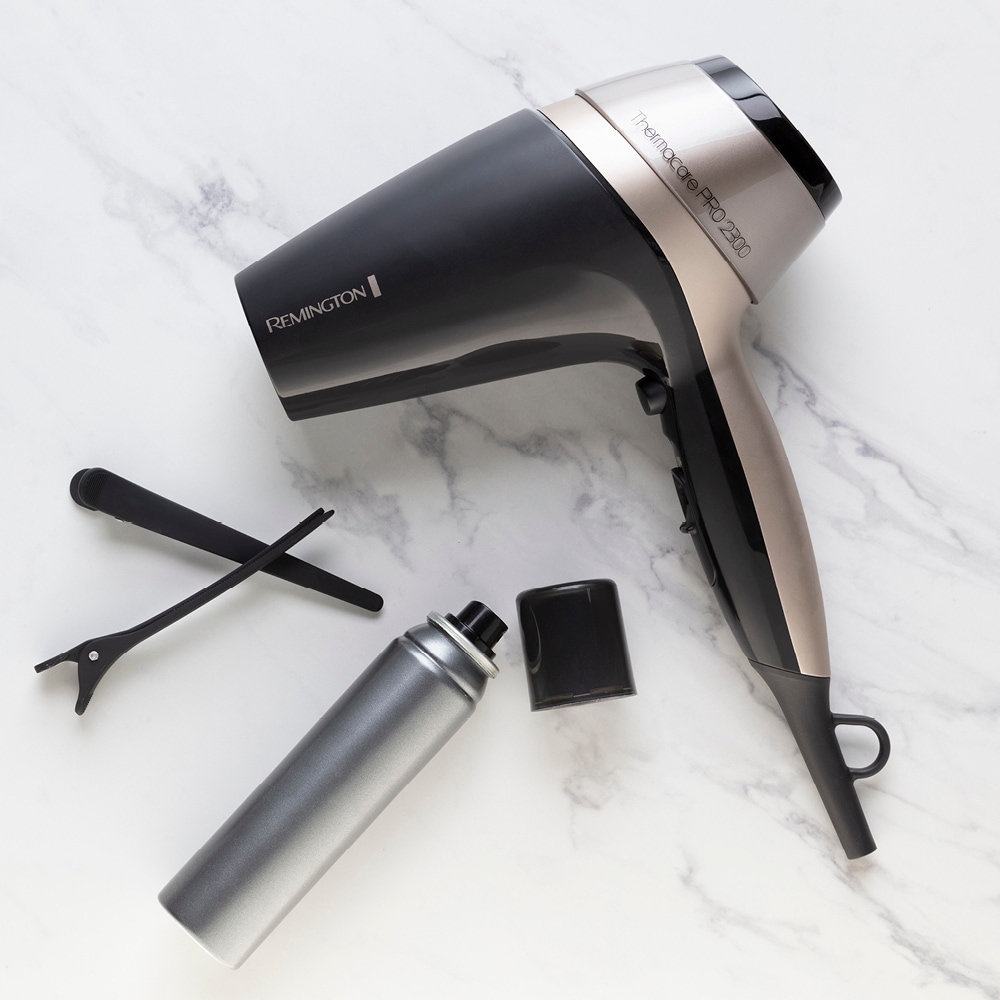Remington Haartrockner »THERMAcare PRO 2300 (D5715)«, 2100 W, mit Ionenpflege, THERMAcare schnell, Keramik-Ionen-Ring + Diffusor