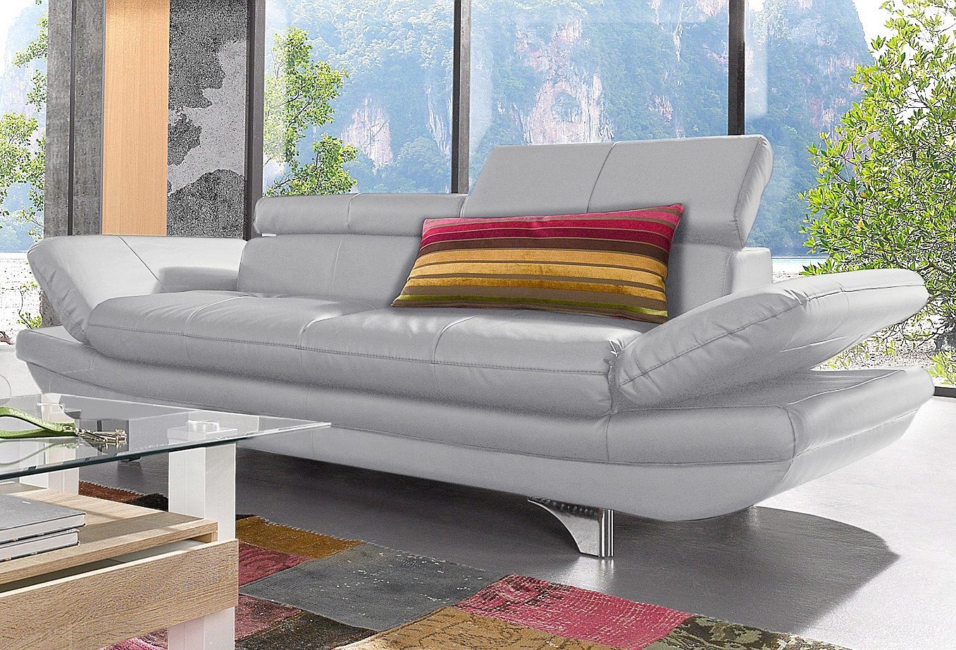 COTTA 2-Sitzer "Enterprise", Big-Sofa, mit Armteilverstellung & Kopfteilver günstig online kaufen