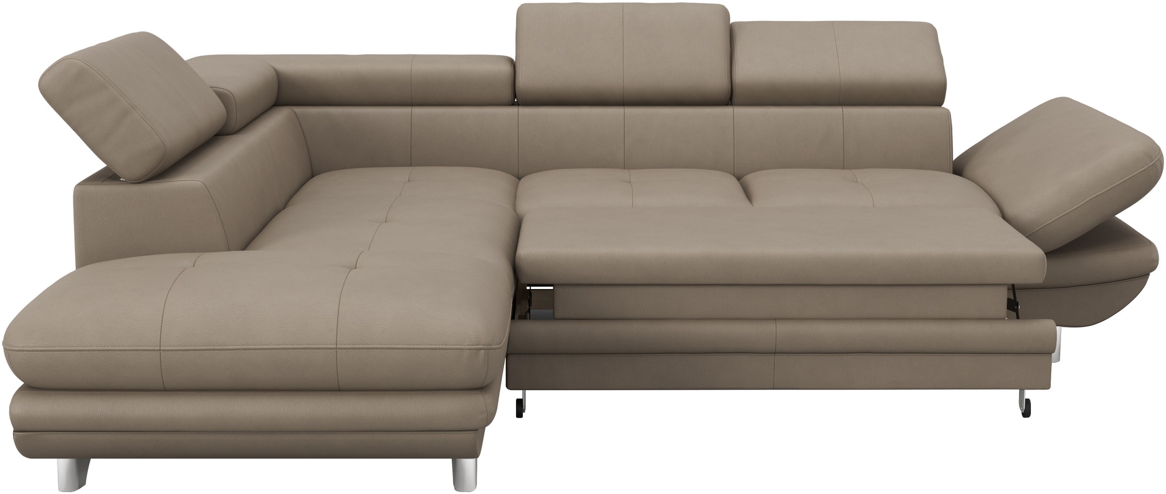 COTTA Ecksofa "Enterprise L-Form" mit Arm- & Kopfteilverstellung, wahlweise günstig online kaufen