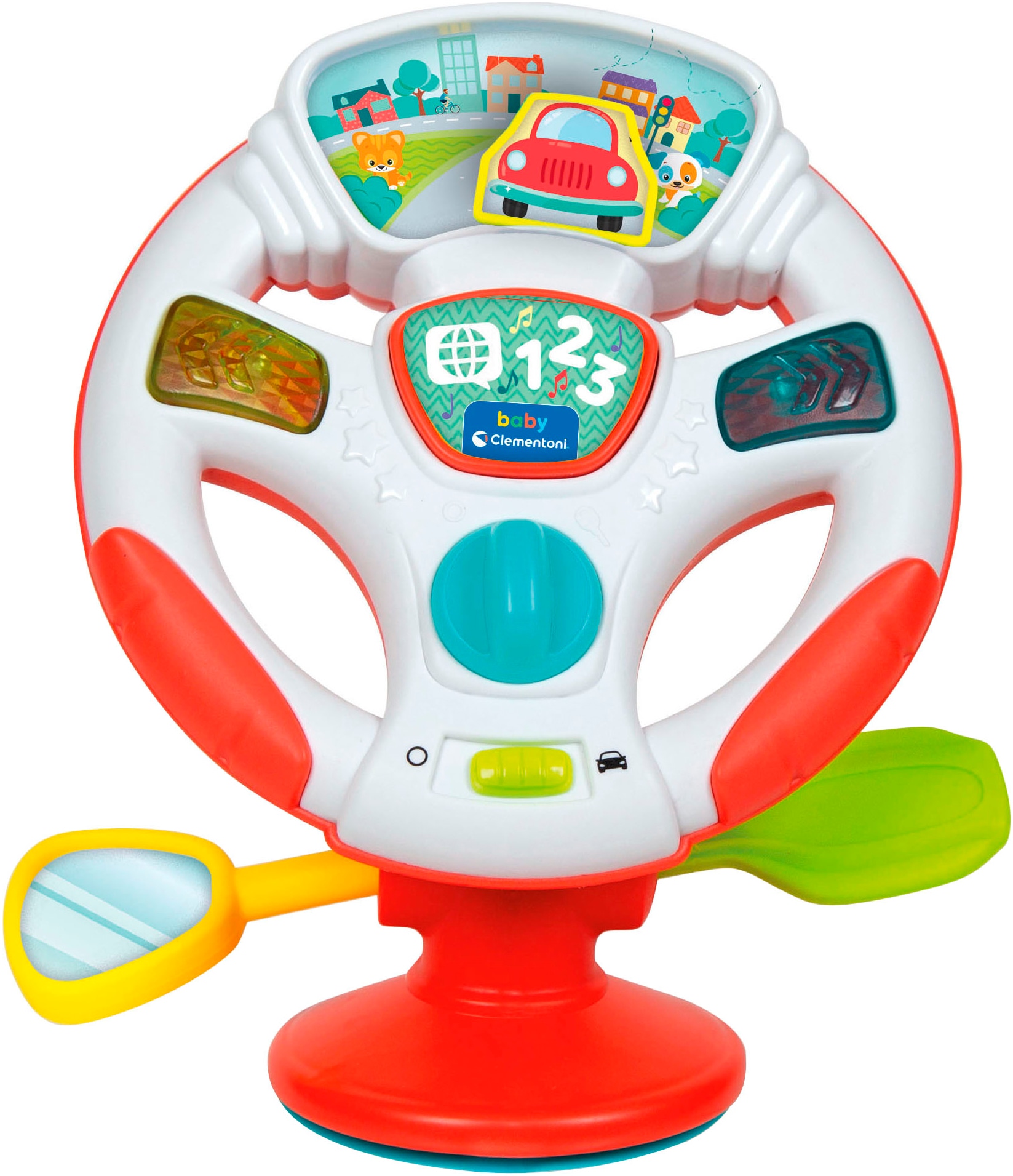 Clementoni ® Lernspielzeug »Baby Aktivitäts-Lenkr...