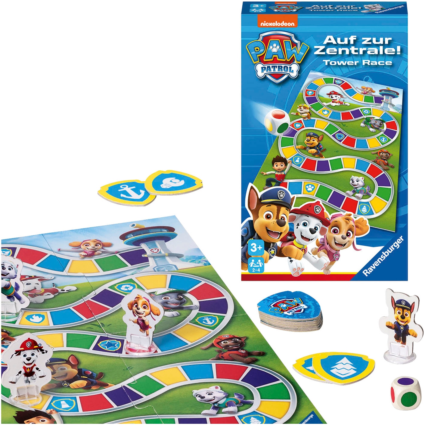 Ravensburger Spiel »PAW Patrol - Auf zur Zentrale!«, Made in Europe, FSC® - schützt Wald - weltweit