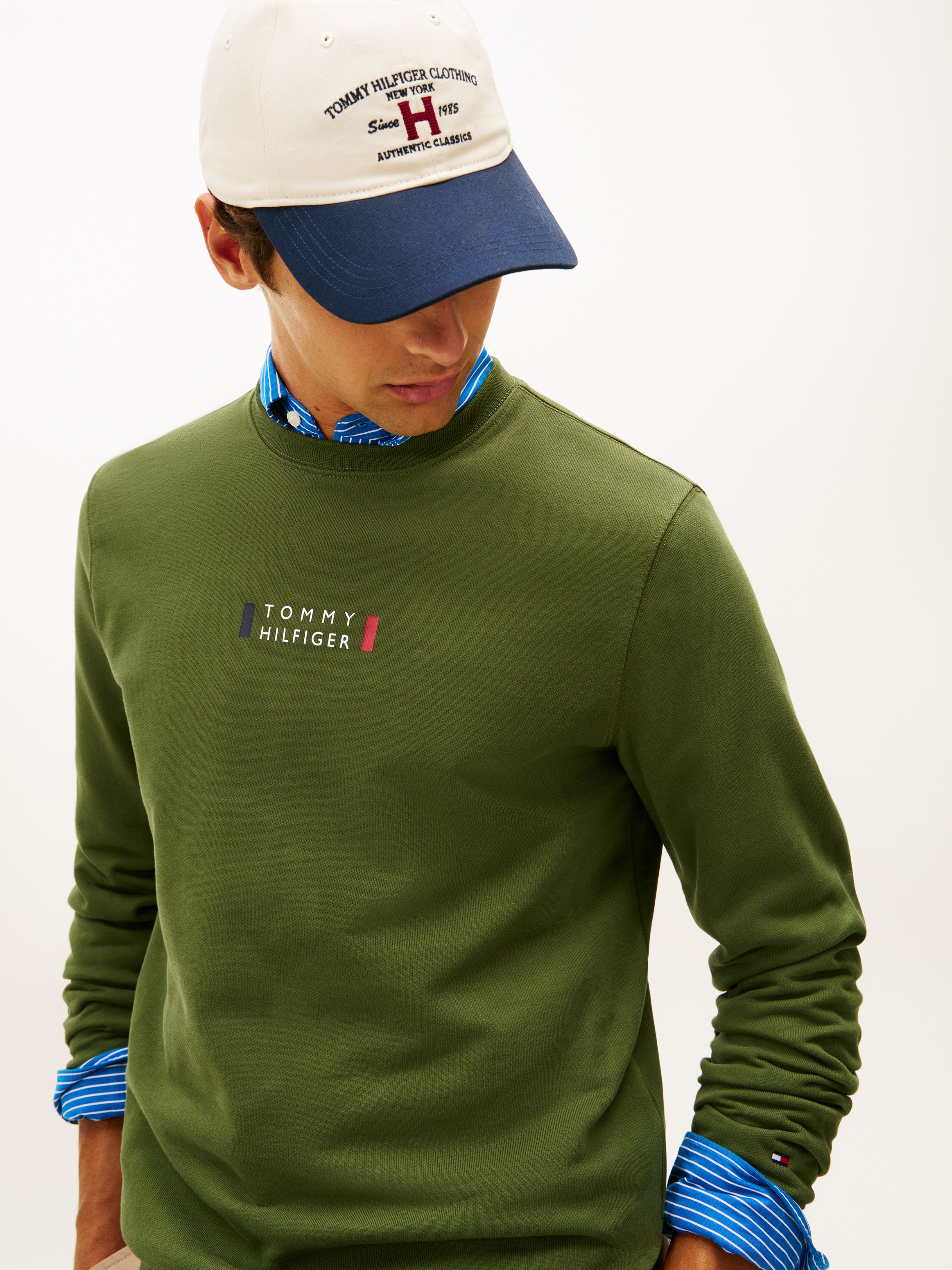 Tommy Hilfiger Sweatshirt "BRAND LOVE", regular fit, Rundhals günstig online kaufen