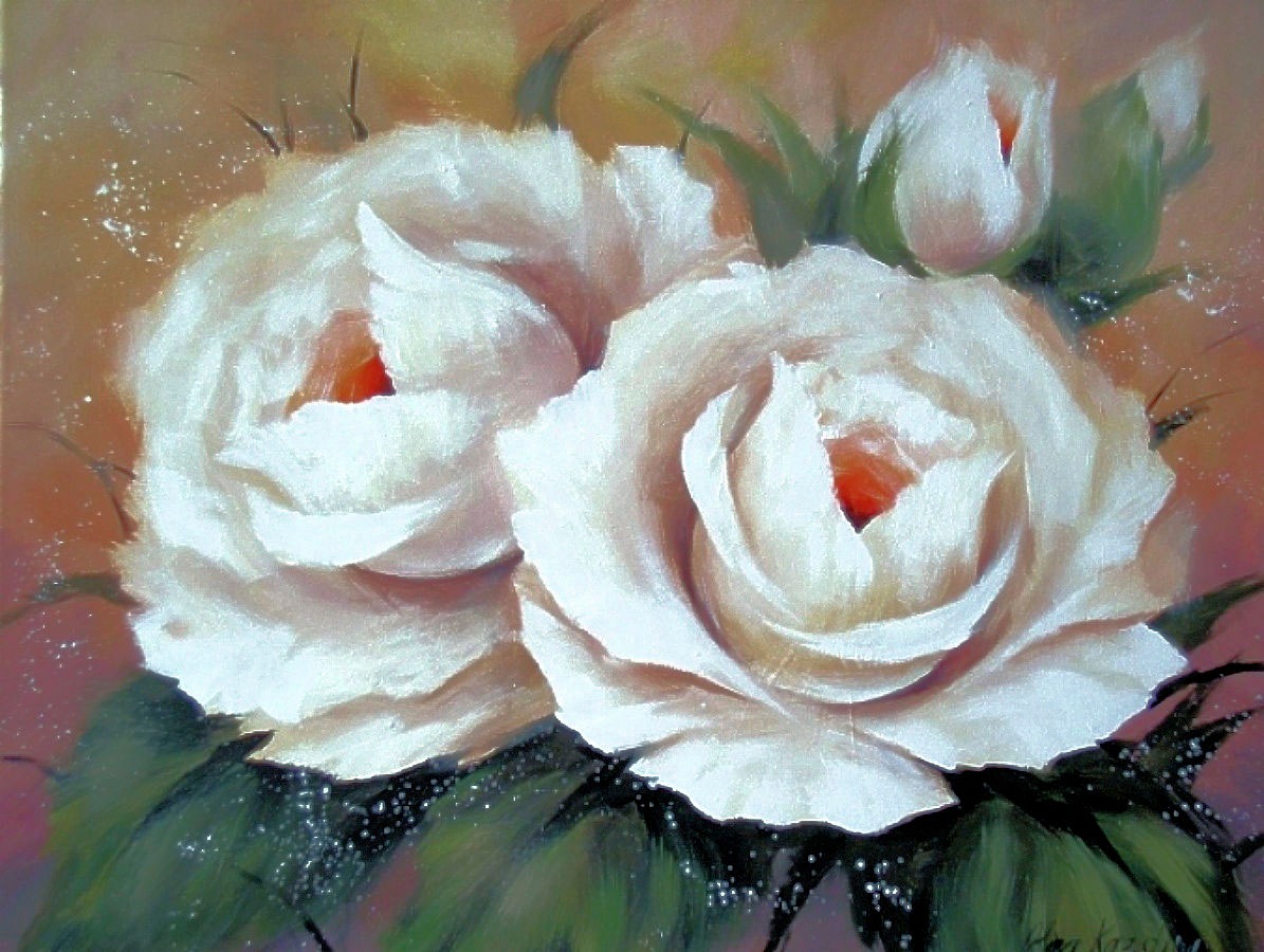 Home affaire Kunstdruck »O.KOSCHKINA / 4 Rosen«, (1 St.) kaufen