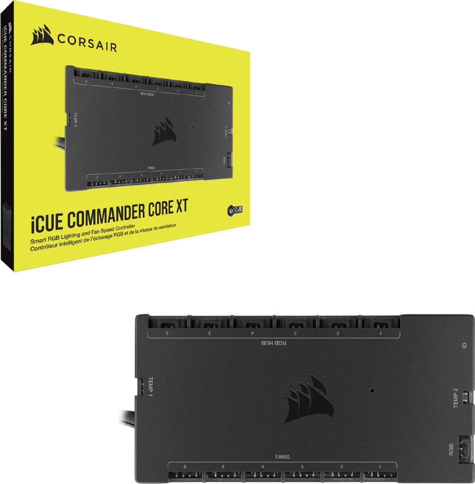 Corsair PC-Gehäuse »iCUE CORE COMMANDER XT«, (1 | BAUR St.)