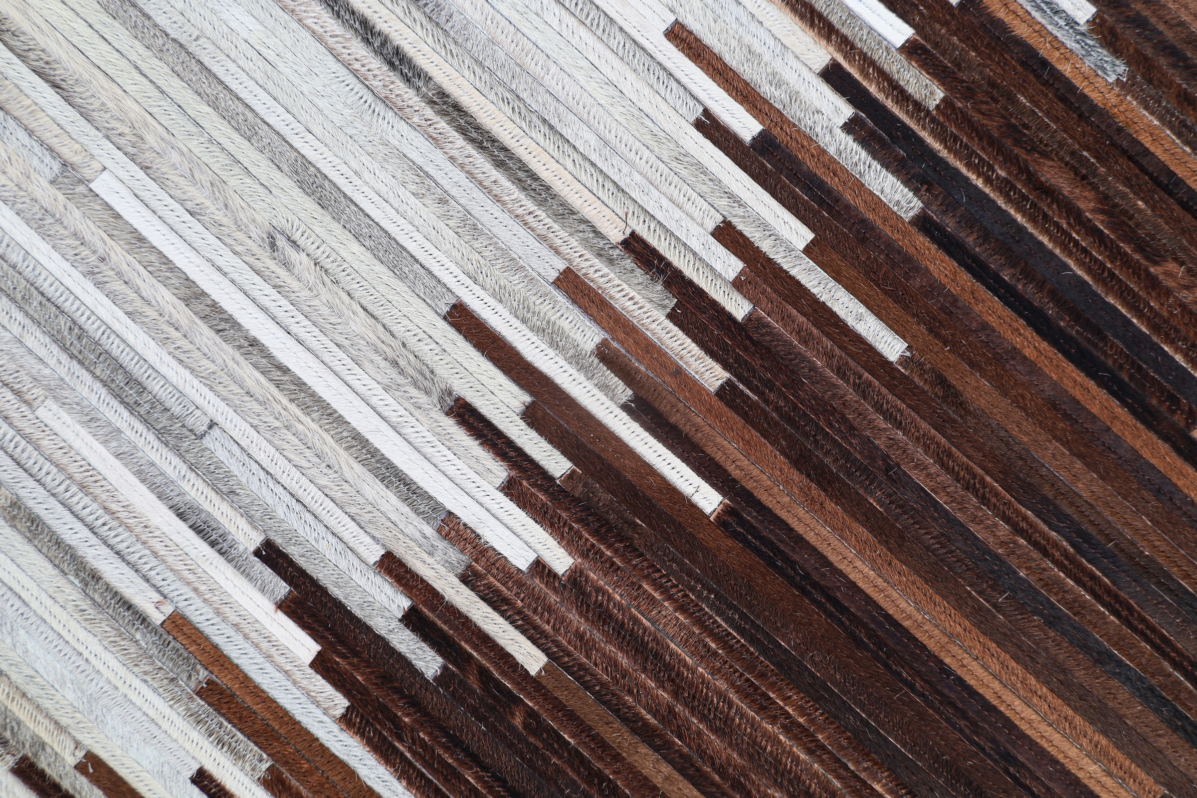 Myflair Möbel & Accessoires Fellteppich »Urban Hide, echtes Rinderfell« rechteckig 10 mm Höhe handgenäht, Naturprodukt, natürliche Struktur & Premium-Look