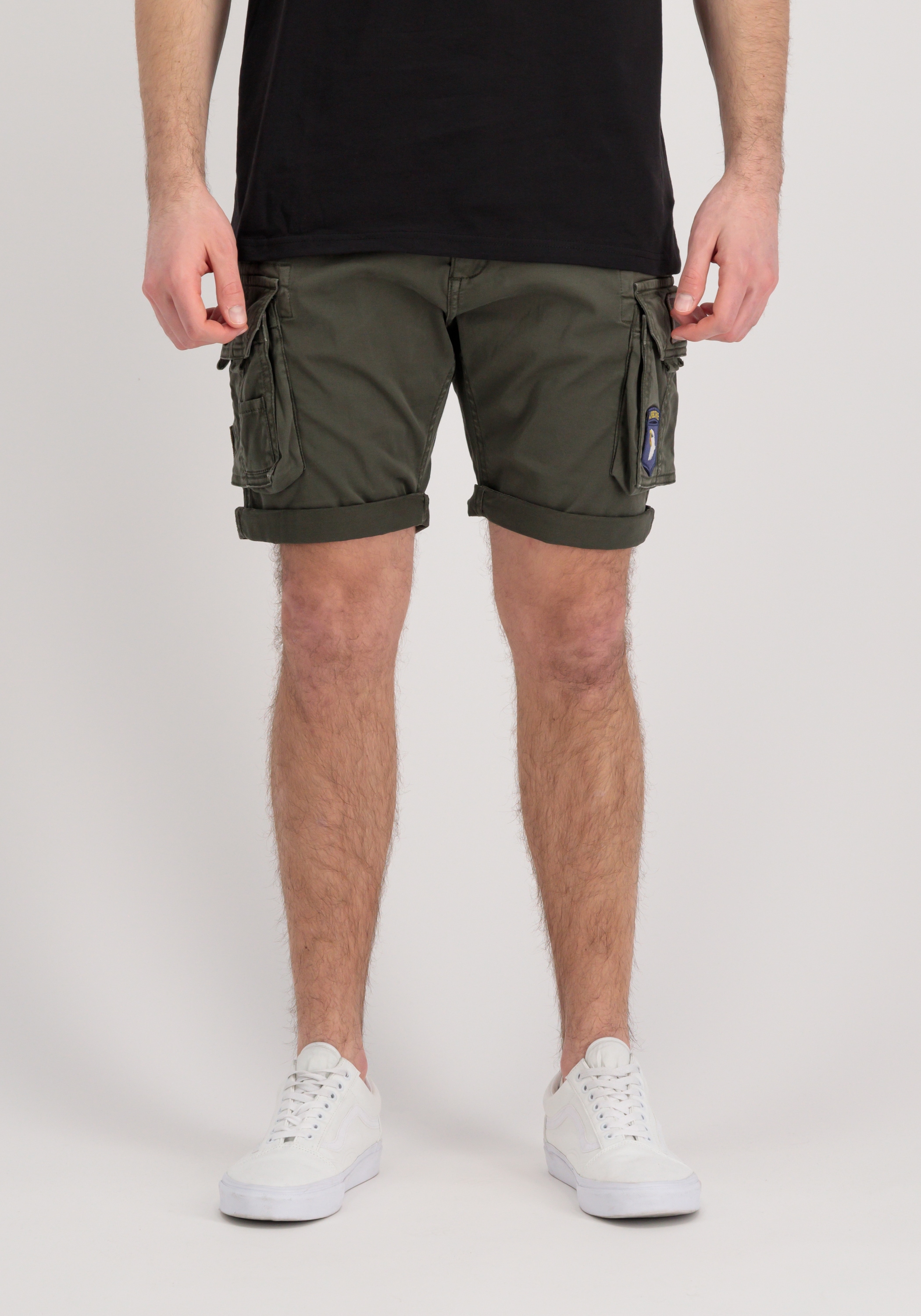 Alpha Industries Shorts "Alpha Industries Men - Shorts Crew Short Patch" günstig online kaufen