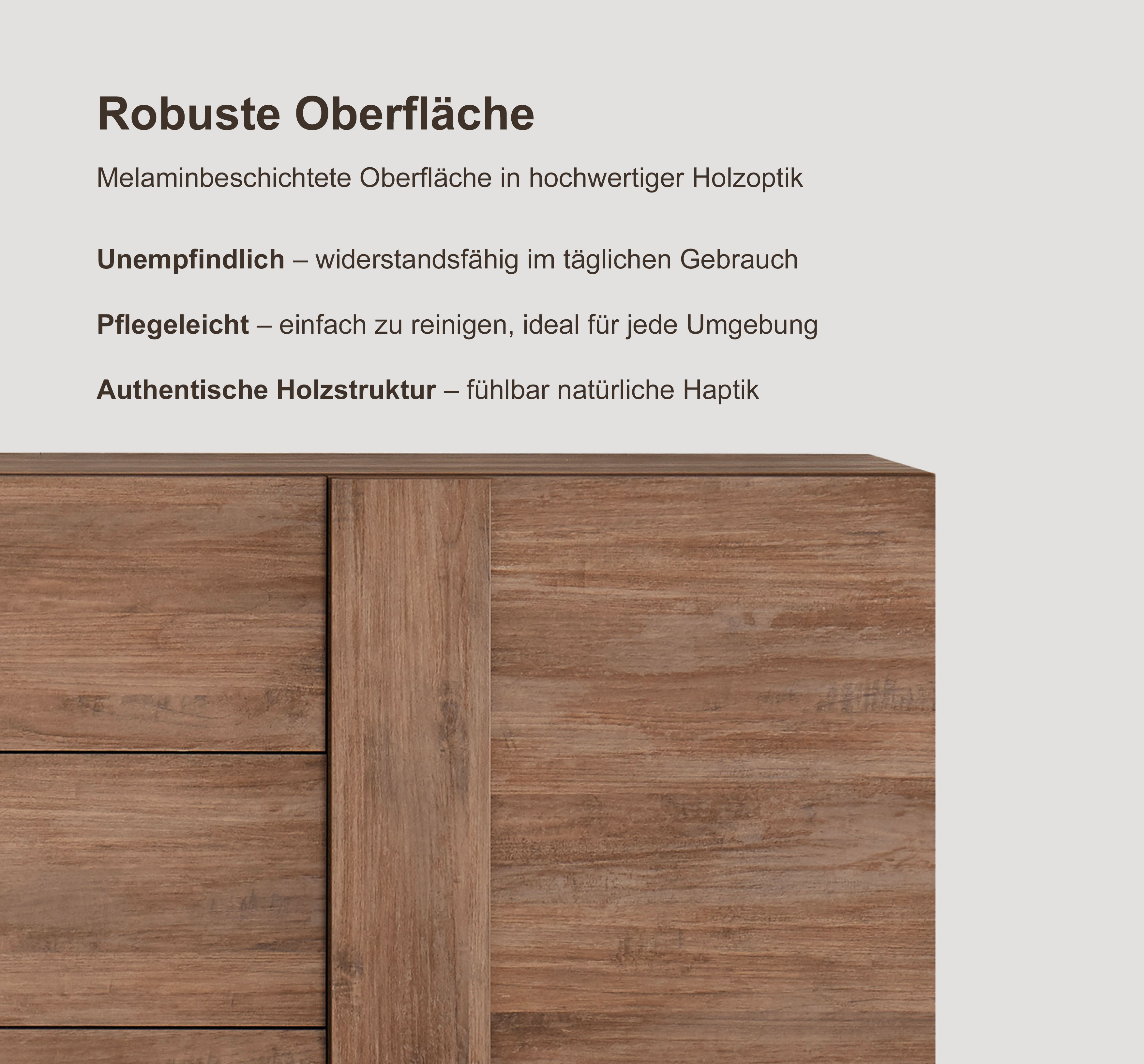 Thumbnail - INOSIGN Sideboard "Jupiter, Breite 121 cm, Kommode 2 Türen - Soft Closing, Anrichte,", moderne Griffblende, FSC, clevere...