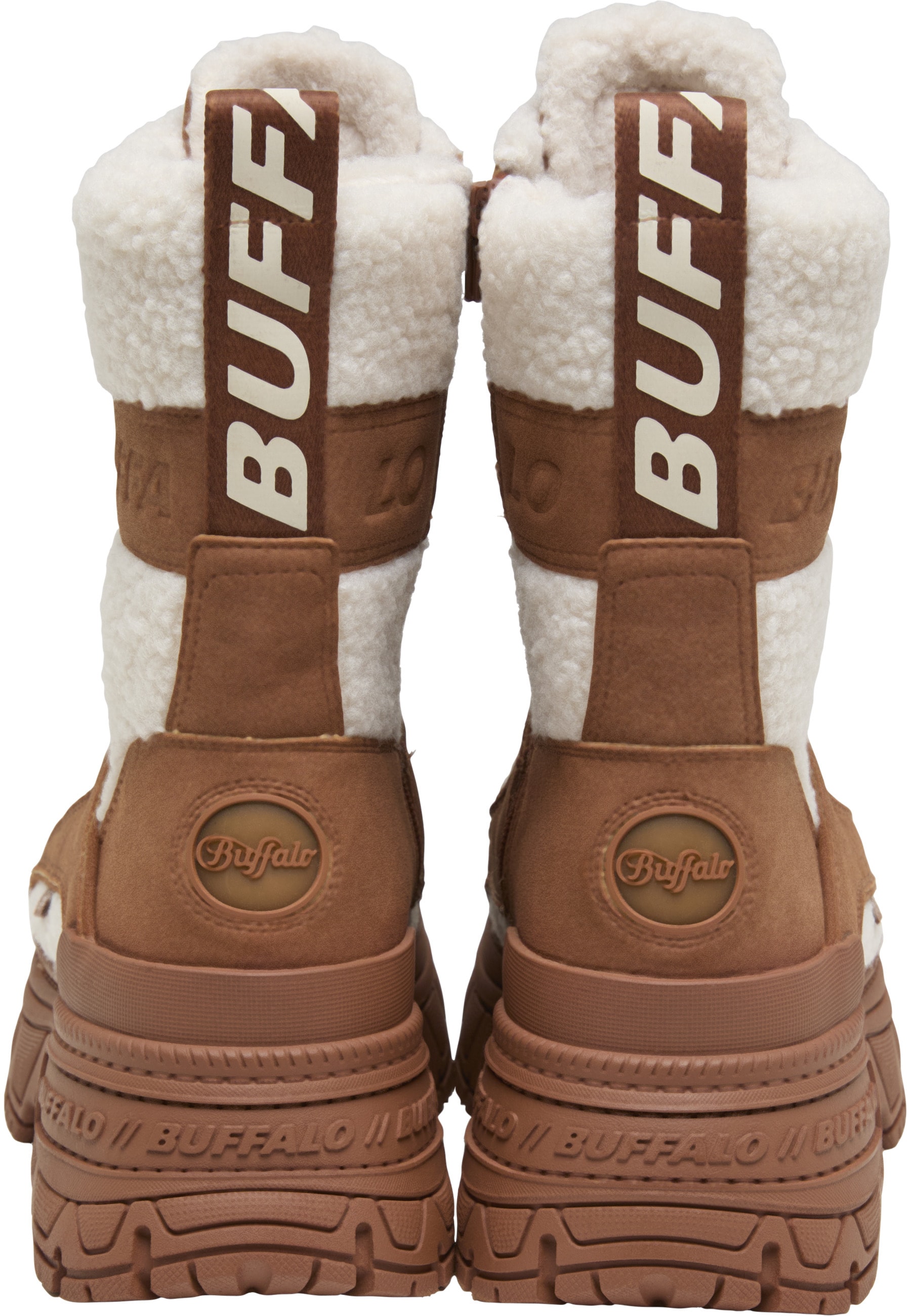 Buffalo Stiefel »Buffalo FUSION COM HI WARM - VEGAN NUBUCK/FUR«