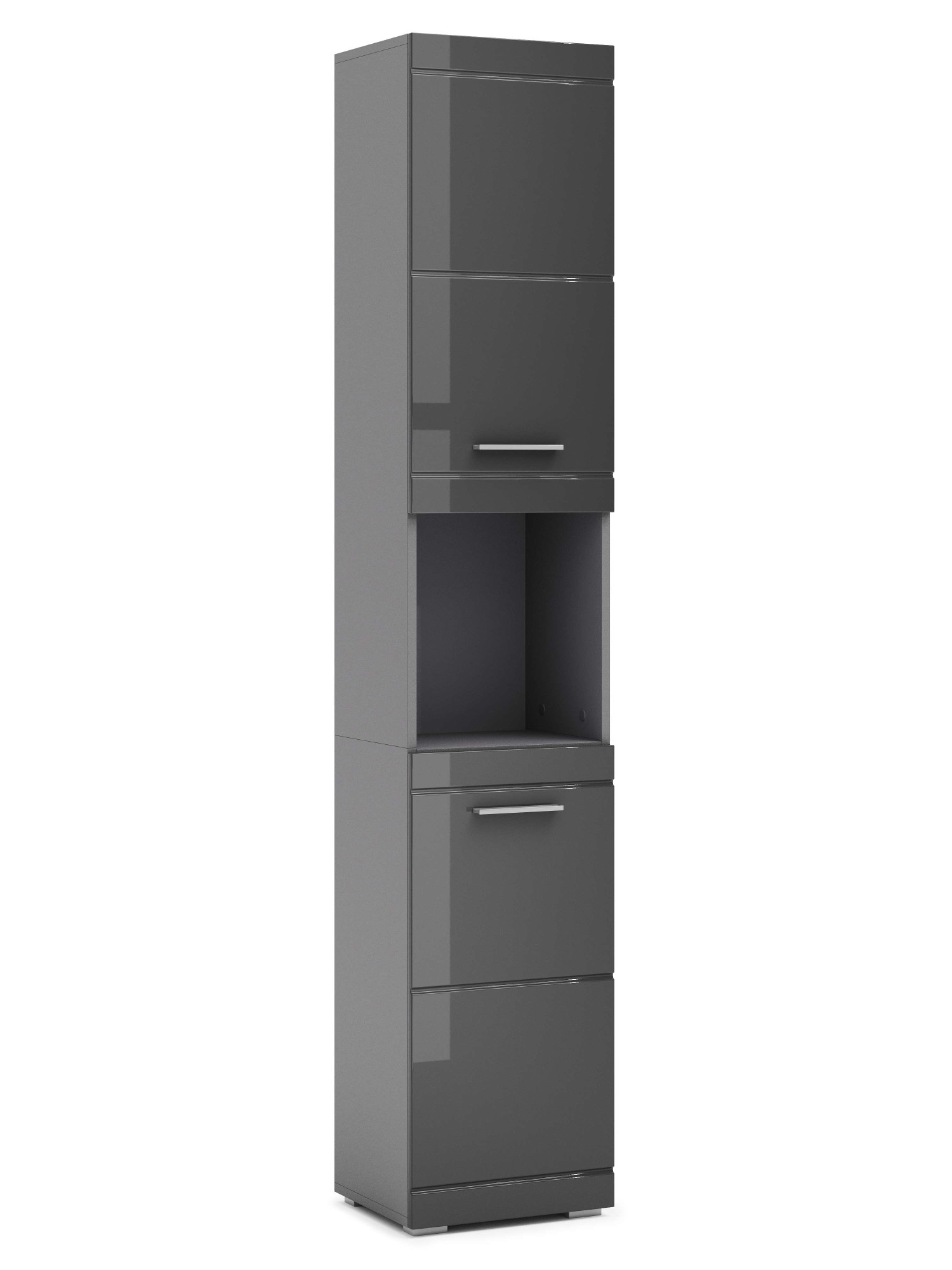 OTTO home Hochschrank »Föhr« minimalistisch, zeitlos, hochglänzend