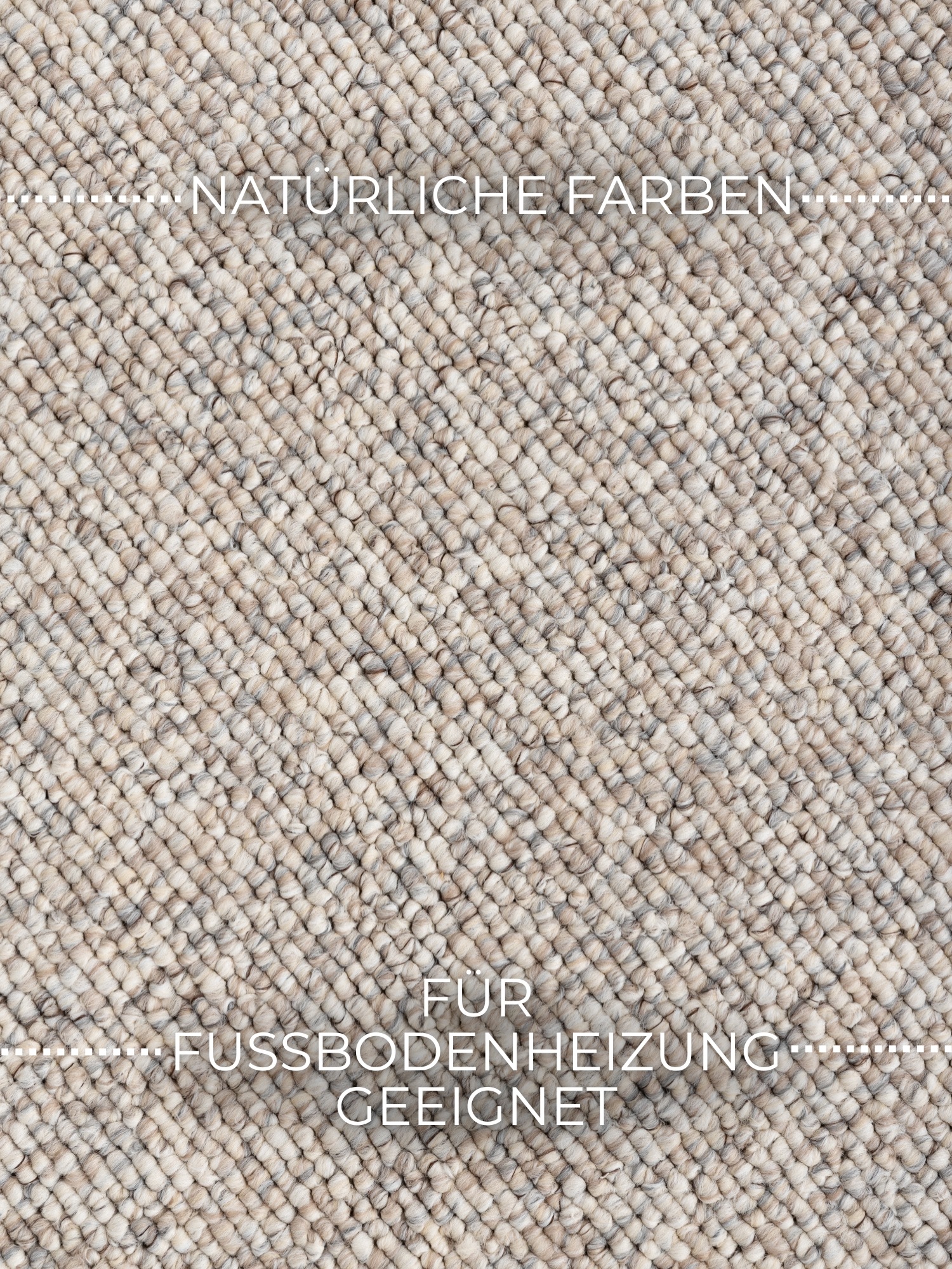 ELLE DECORATION Teppich »Rocco«, rechteckig, 10 mm Höhe, Läufer, waschbar, Wohnzimmer, Esszimmer, Woll-Optik