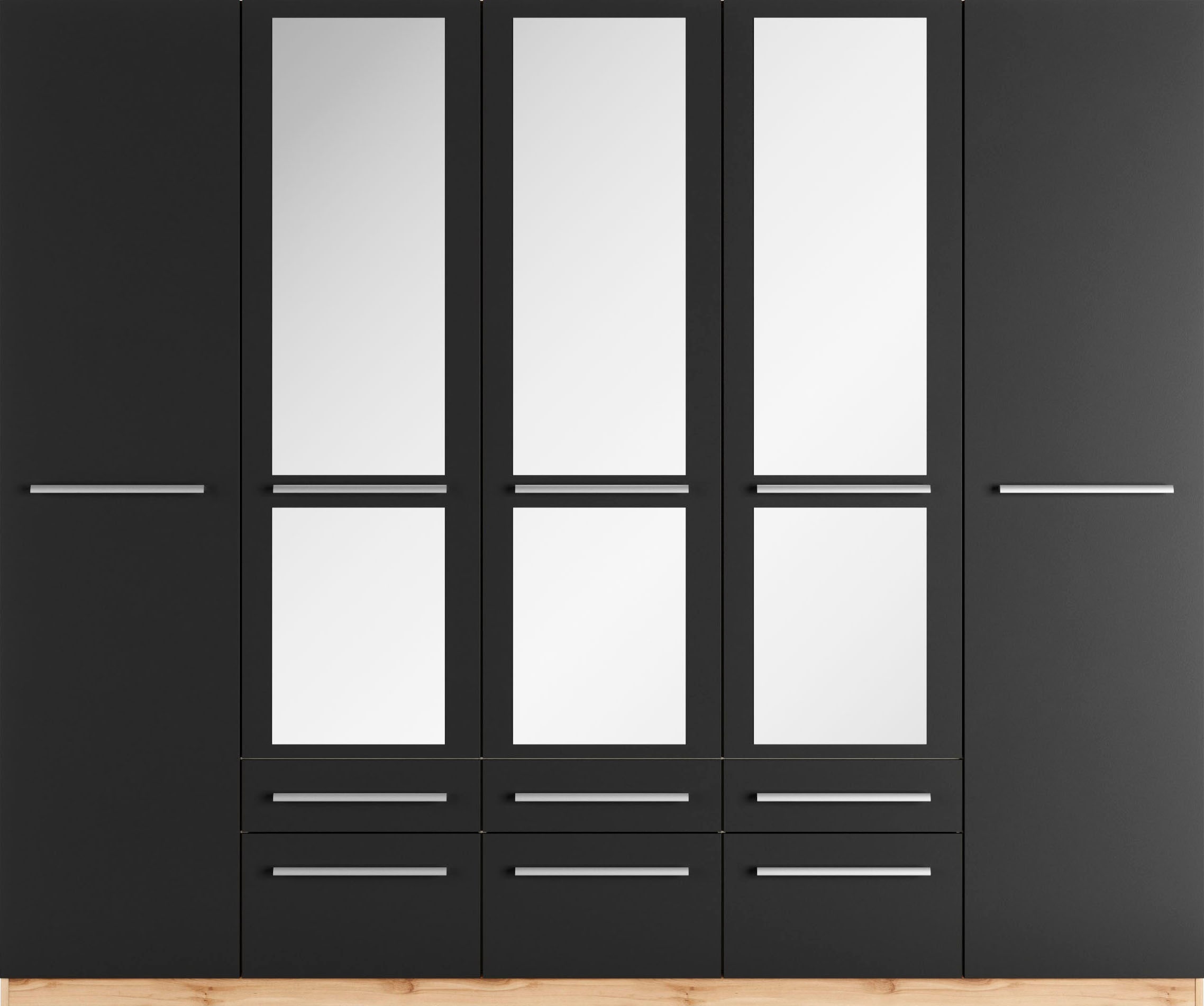 priess Kleiderschrank "Schrank Garderobe Wäscheschrank Barcelona in 5 Breit günstig online kaufen