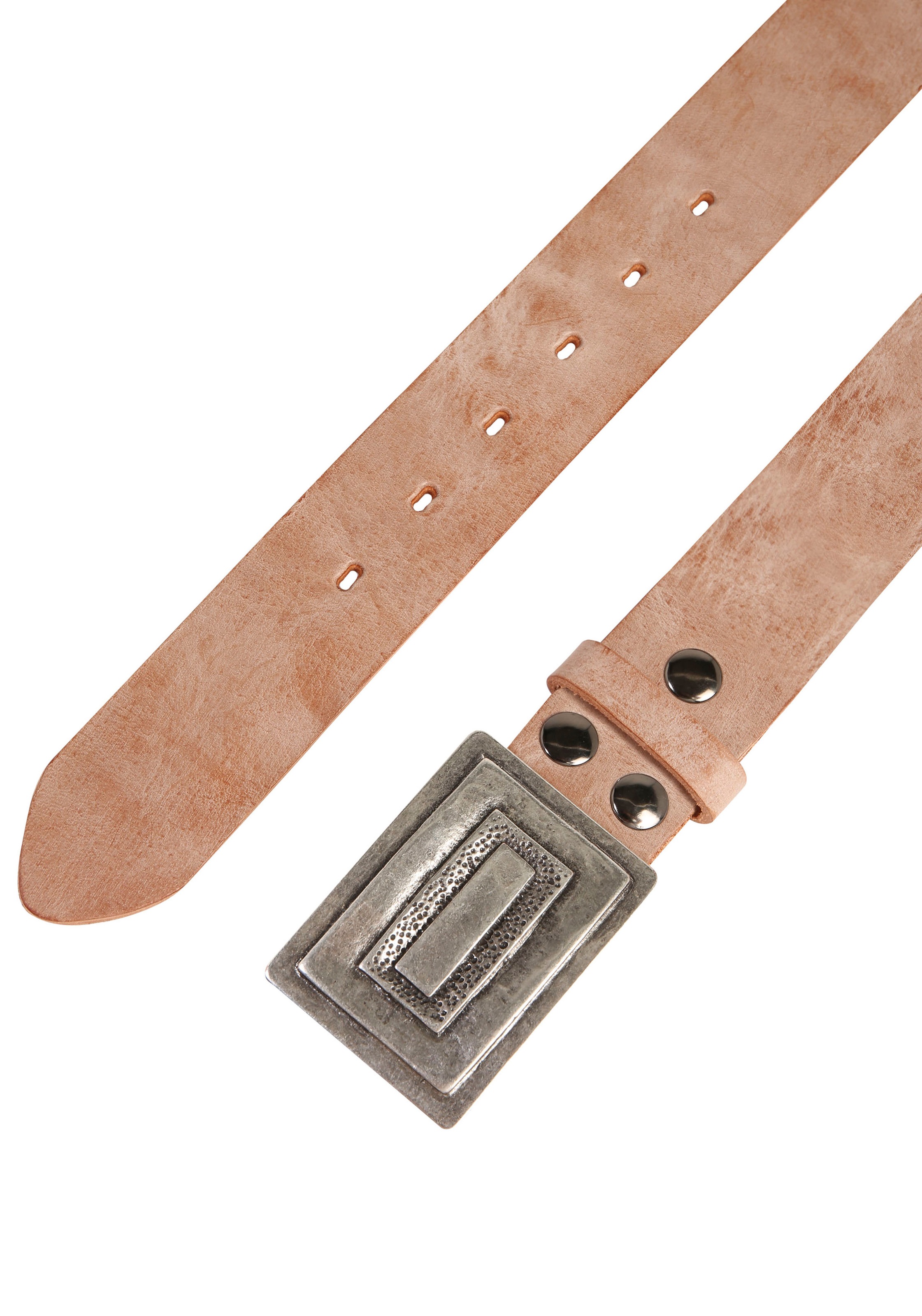 Rettungsring Gürtel Ledergürtel mit austauschbarer Schließe "Rechteck Gesta günstig online kaufen