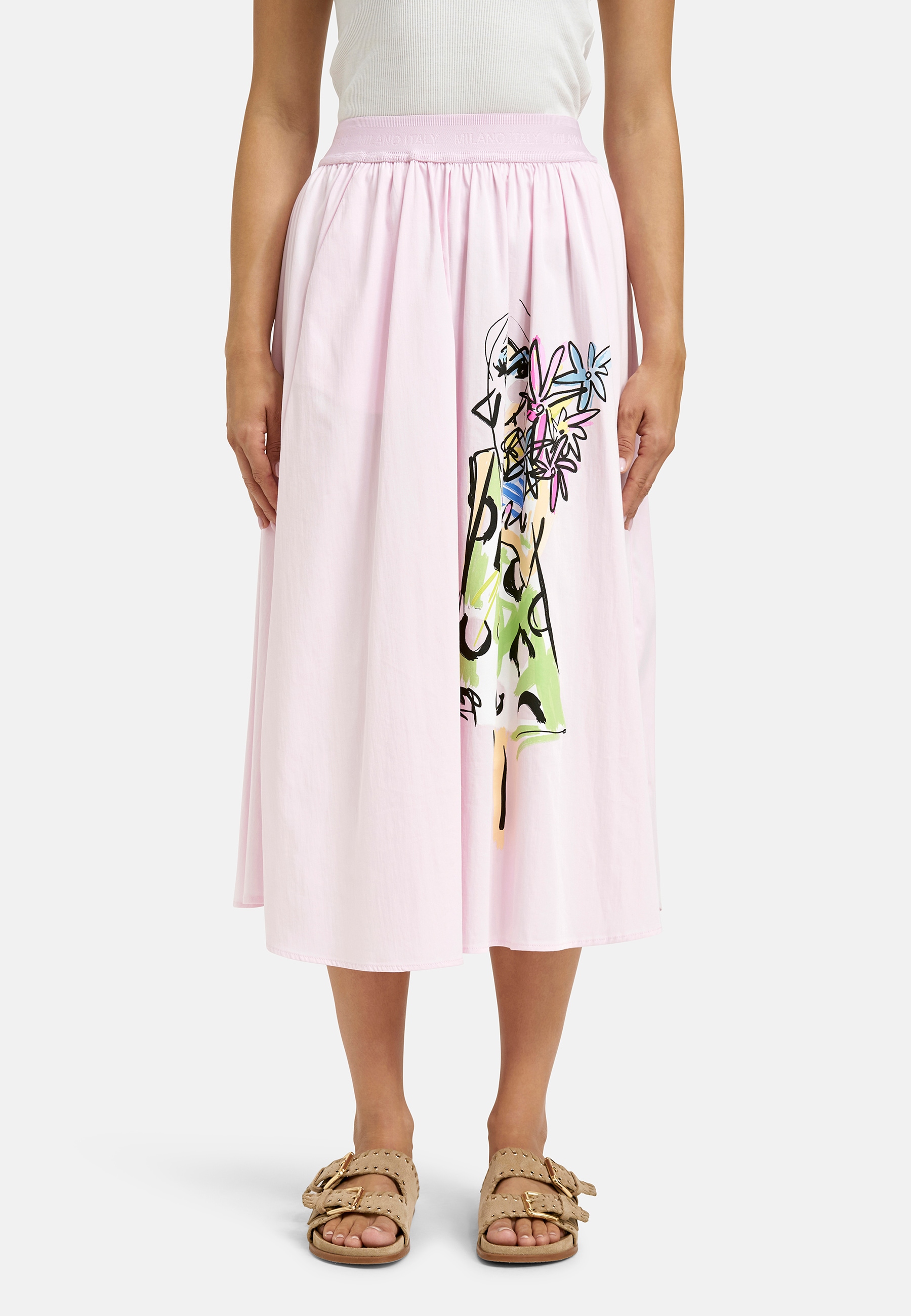 Smith & Soul Sommerrock mit Elastikbund günstig online kaufen