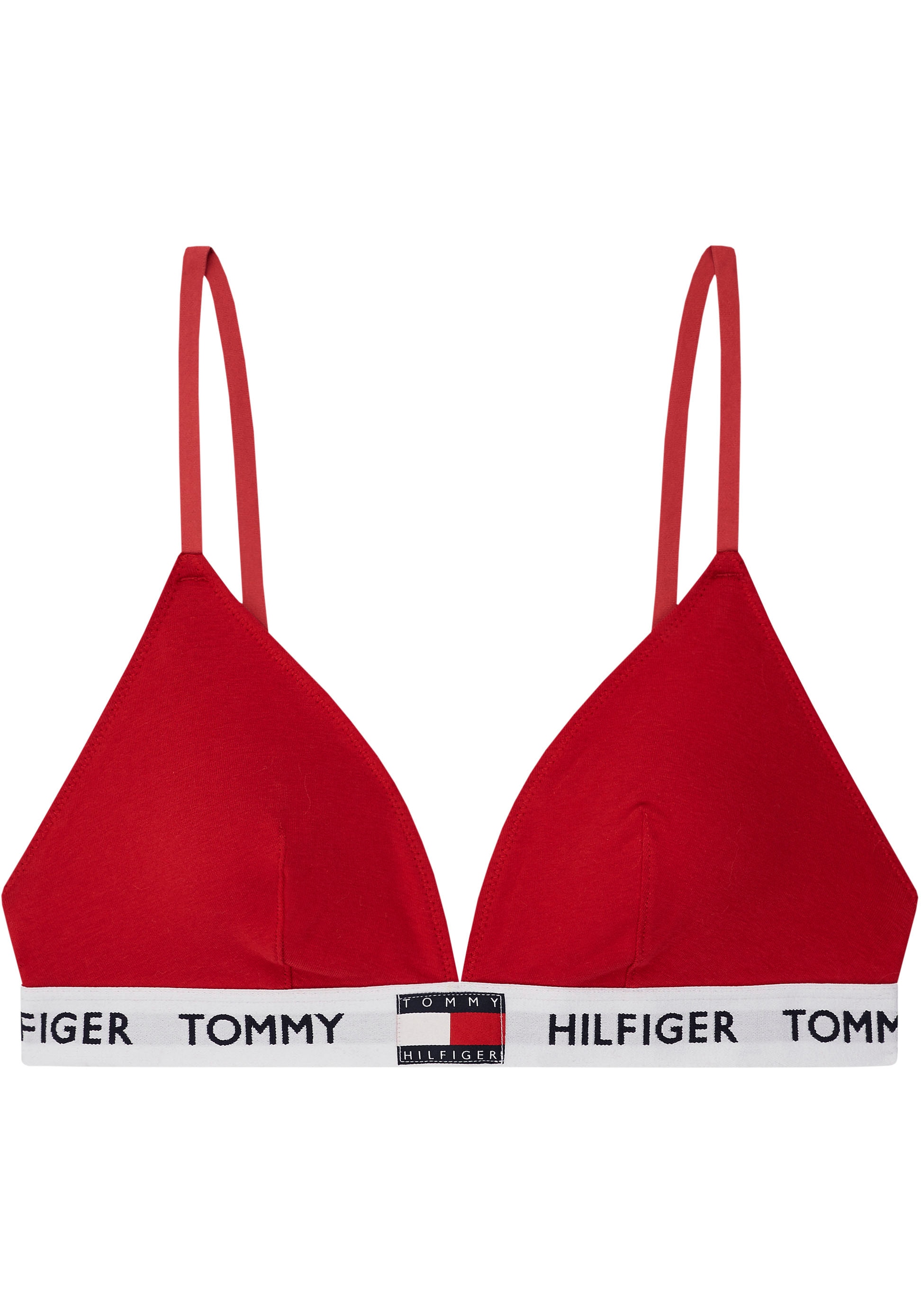Tommy Hilfiger Underwear Triangel-BH »PADDED TRIANGLE BRA«, mit Tommy  Hilfger Logo-Schriftzug & Flag auf dem Elastiktape kaufen