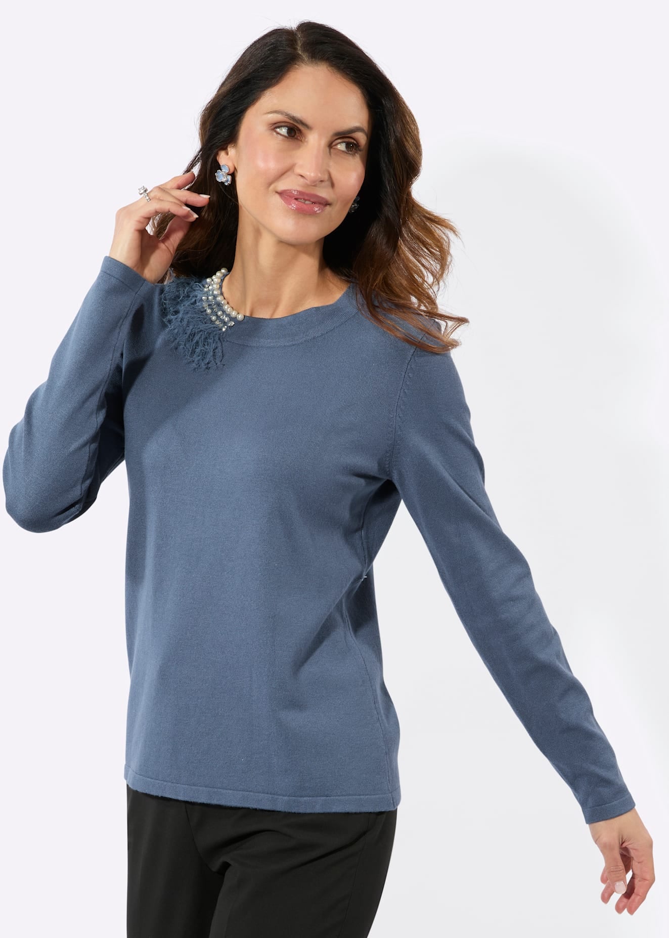   Rundhalspullover »Pullover«