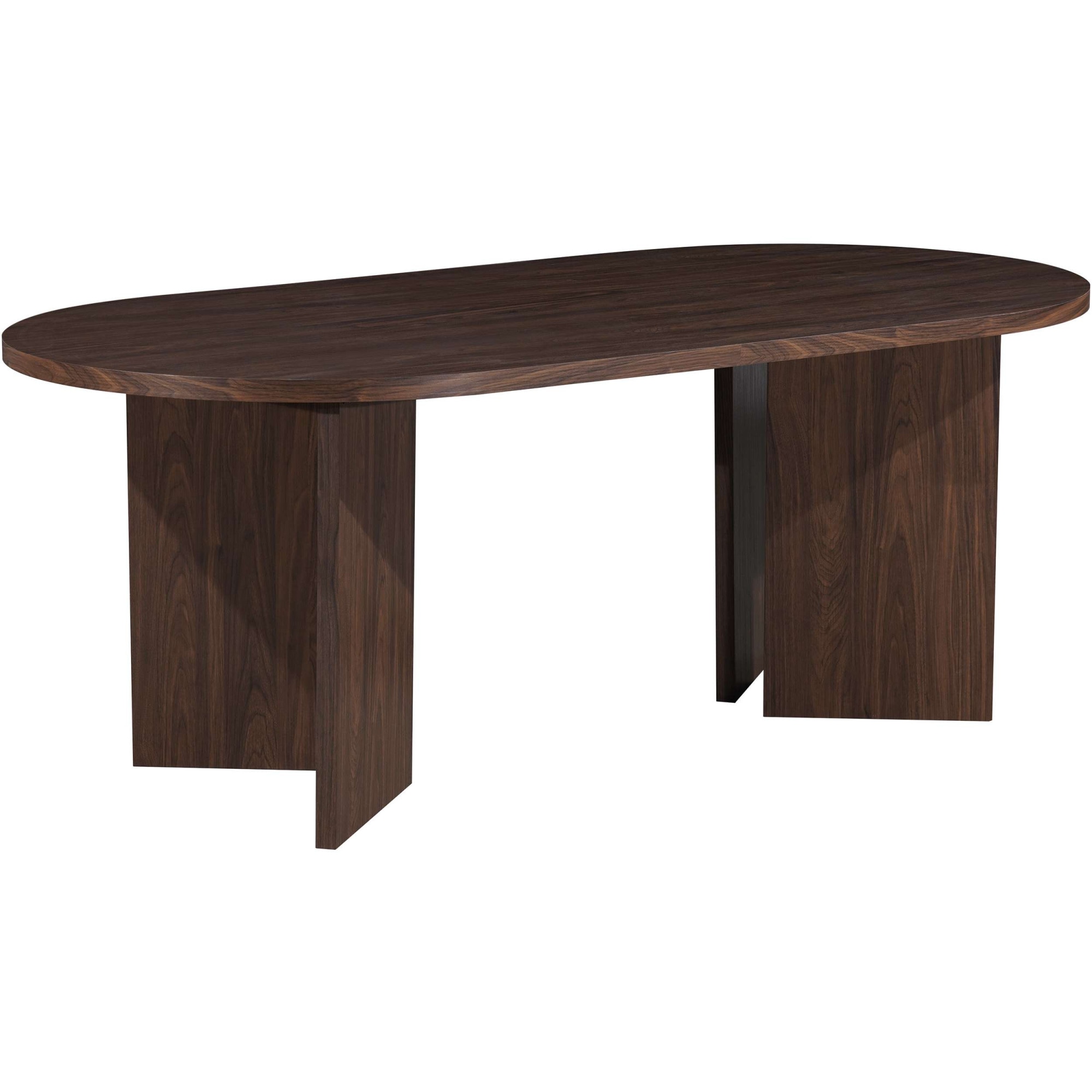 OTTO home Esstisch "Callii" Walnuss Optik, ovale Form, robuste Konstruktion günstig online kaufen