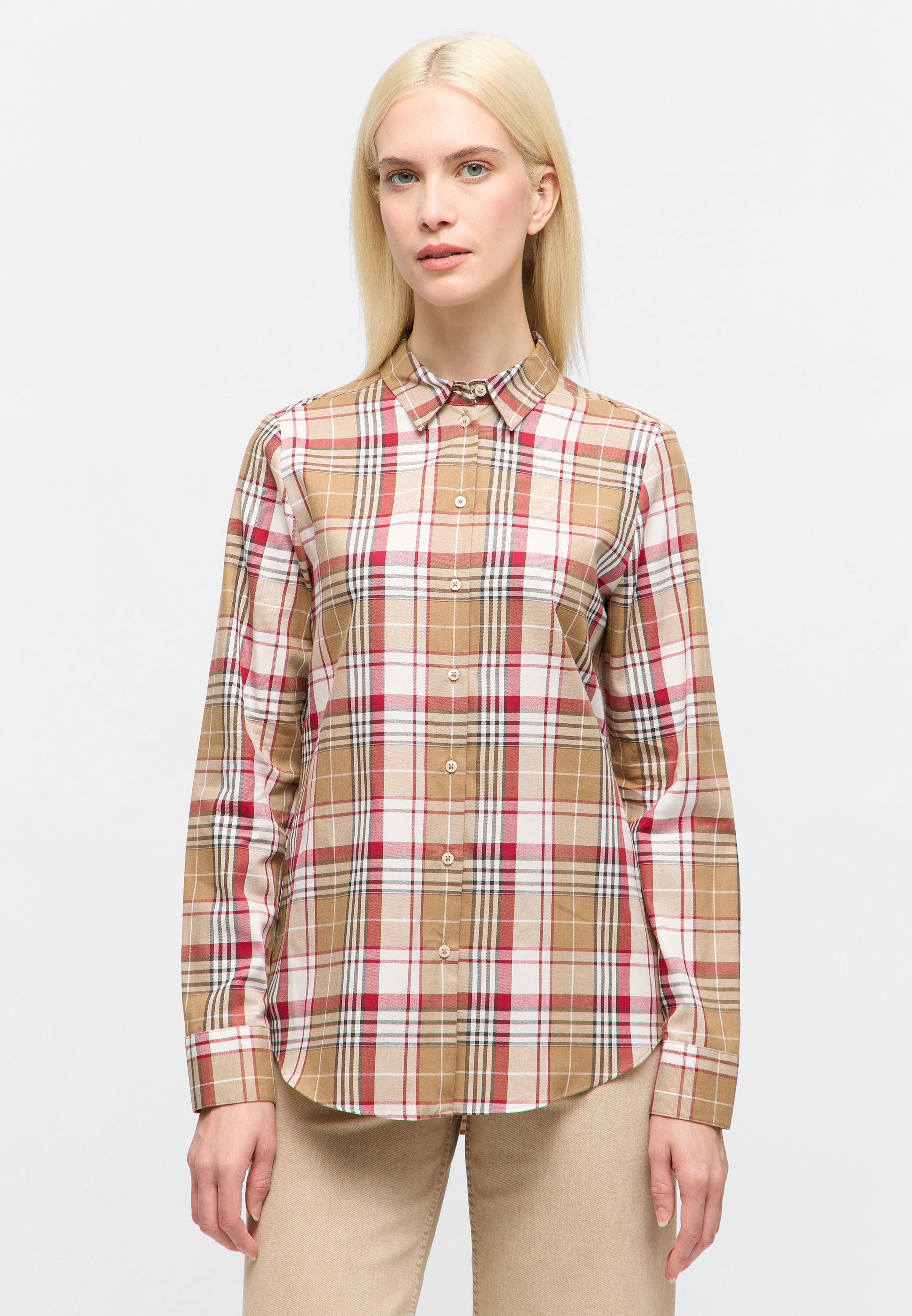 Eterna Hemdbluse "REGULAR FIT" EASY IRON (bügelleicht) günstig online kaufen