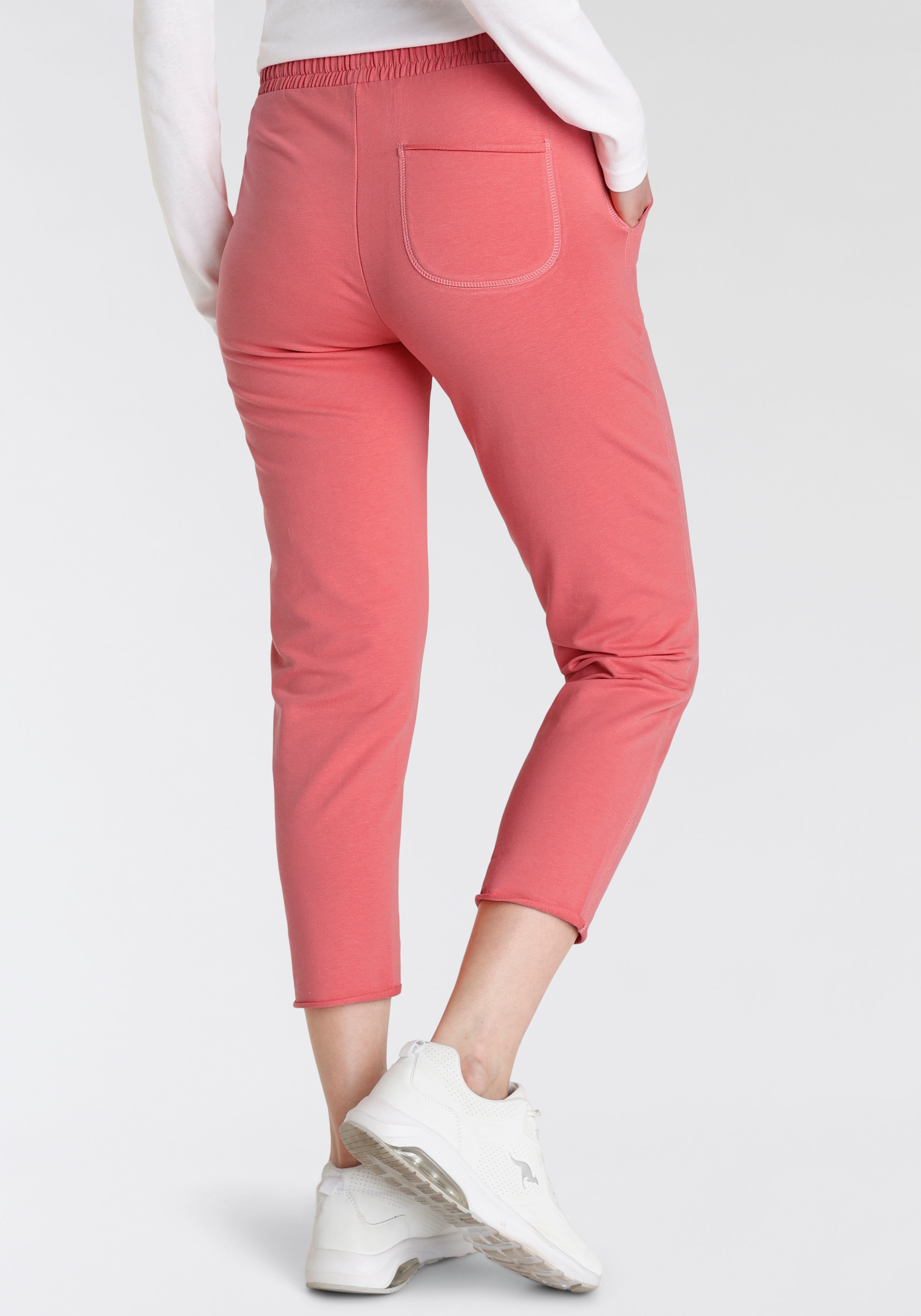 KangaROOS Jogginghose, in 7/8-Länge mit Logo-Druck