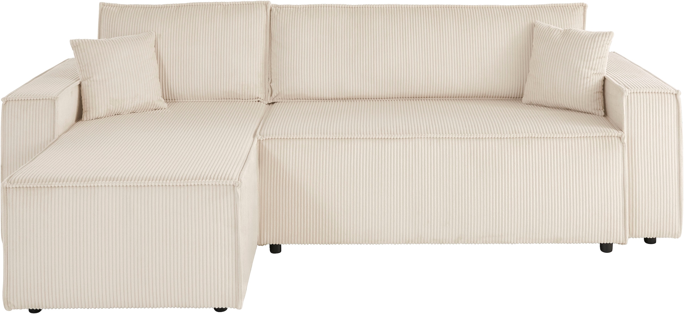 OTTO home Ecksofa "CASSI, 241cm, L-Form, Schlafsofa, Dauerschläfer, Boxspri günstig online kaufen