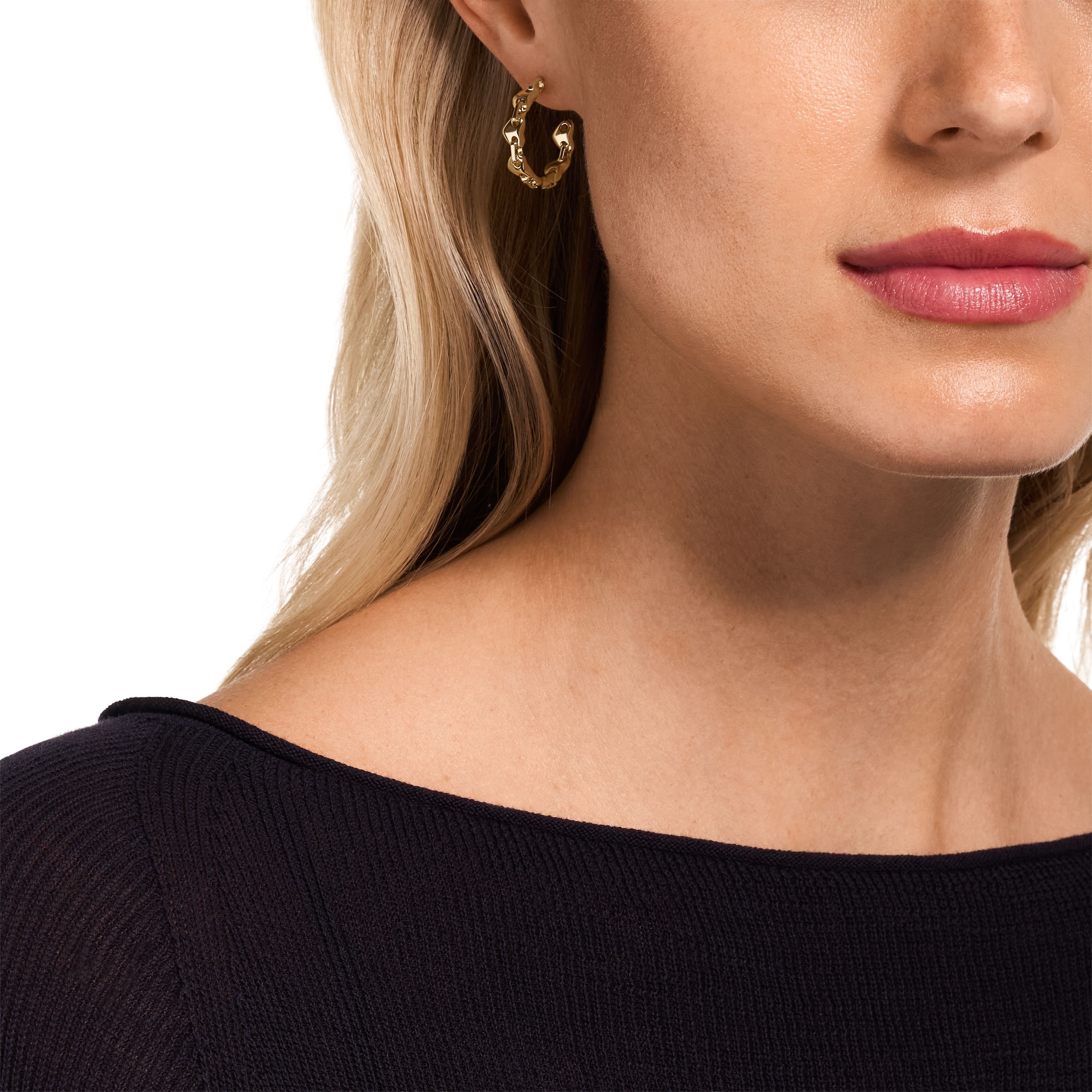 Emporio Armani Paar Creolen »Schmuck Geschenk Metall, Herzen«