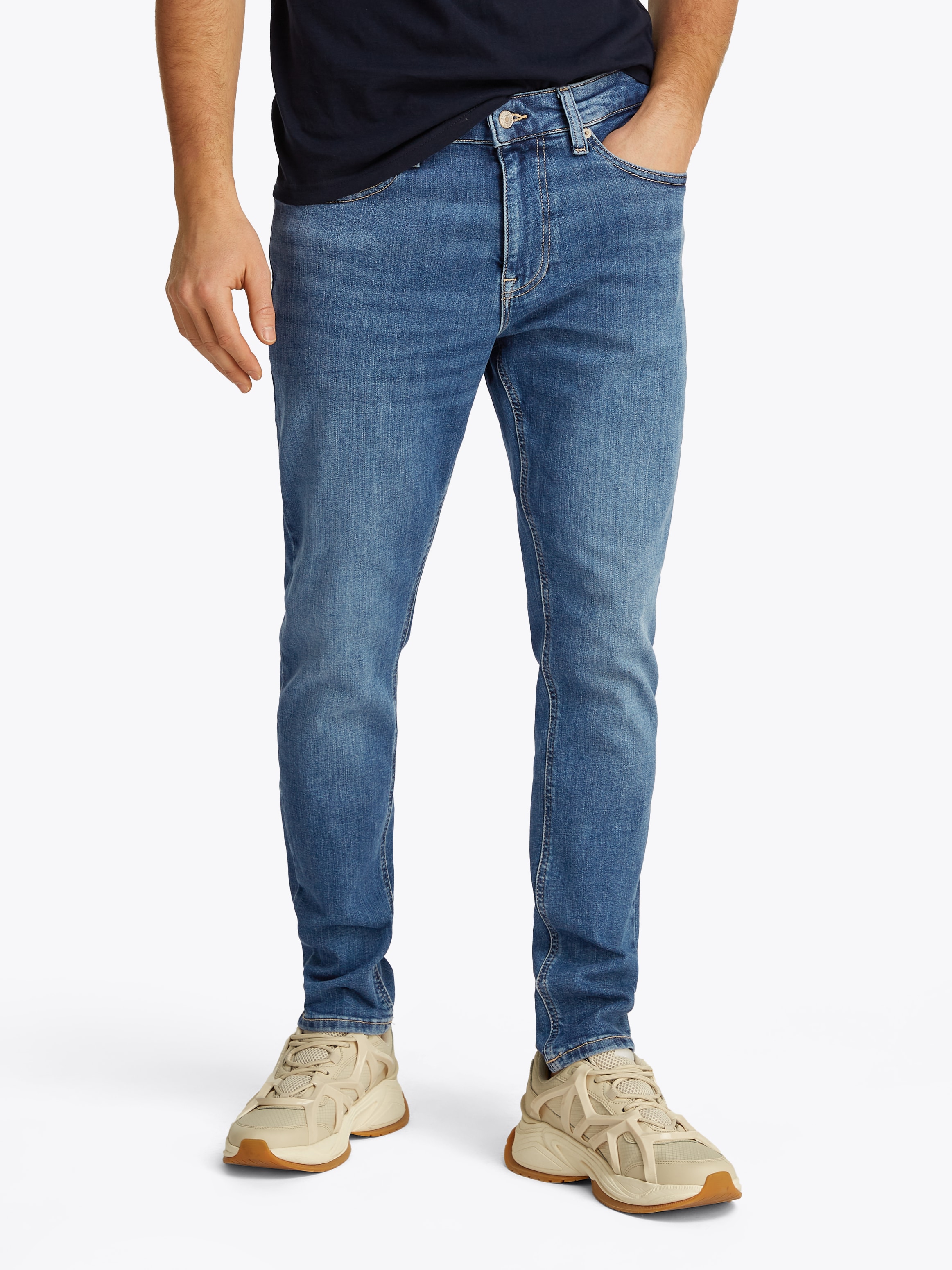 Tommy Jeans Slim-fit-Jeans "AUSTIN SLIM TPRD", schmal zulaufendes Bein günstig online kaufen