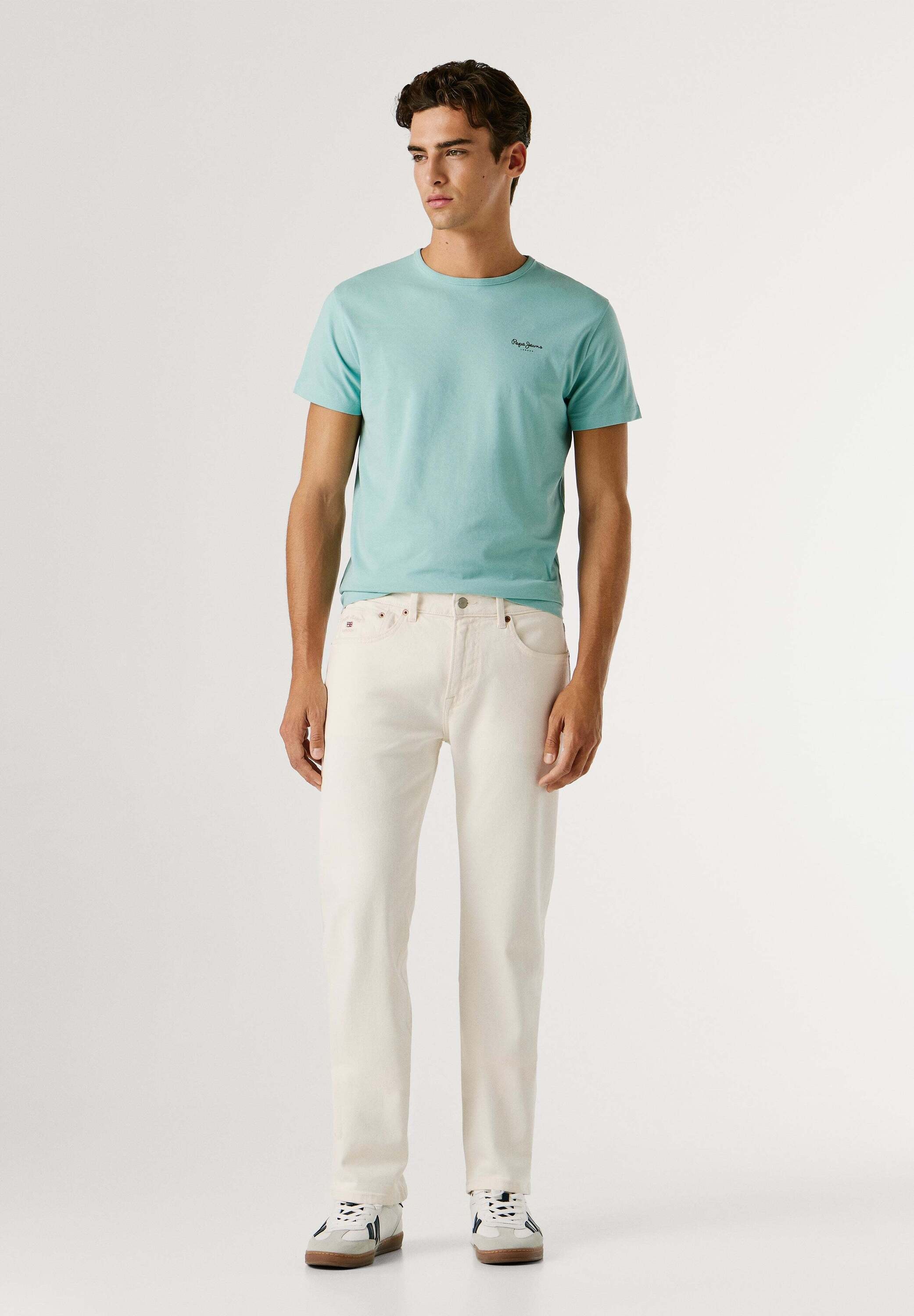 Pepe Jeans Straight-Jeans »straight leg jeans STRAIGHT JEANS CASH FS ECRU«