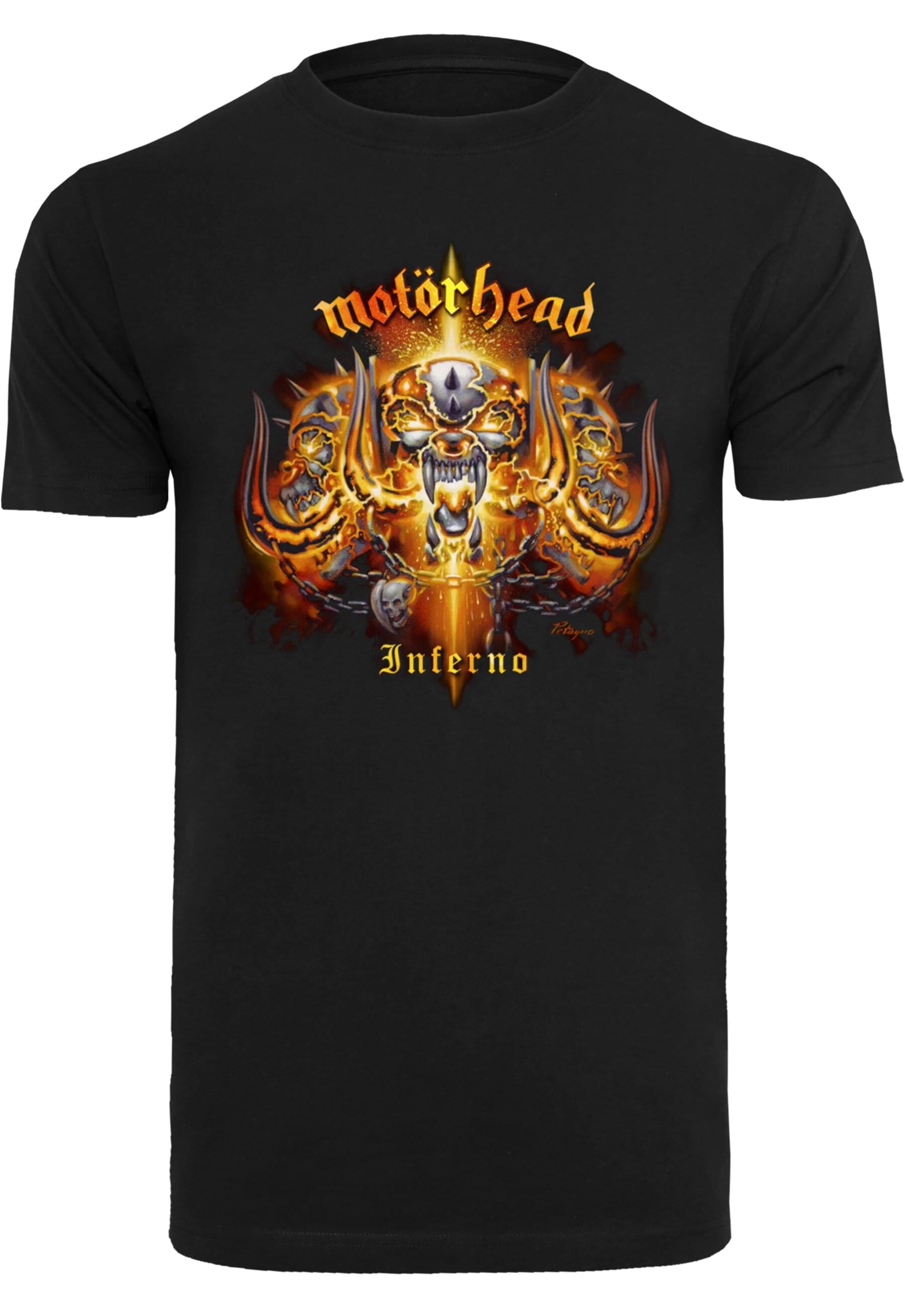 Merchcode T-Shirt »Merchcode Herren Motörhead - Inferno Cover T-Shirt Round Neck«, (1 tlg.)