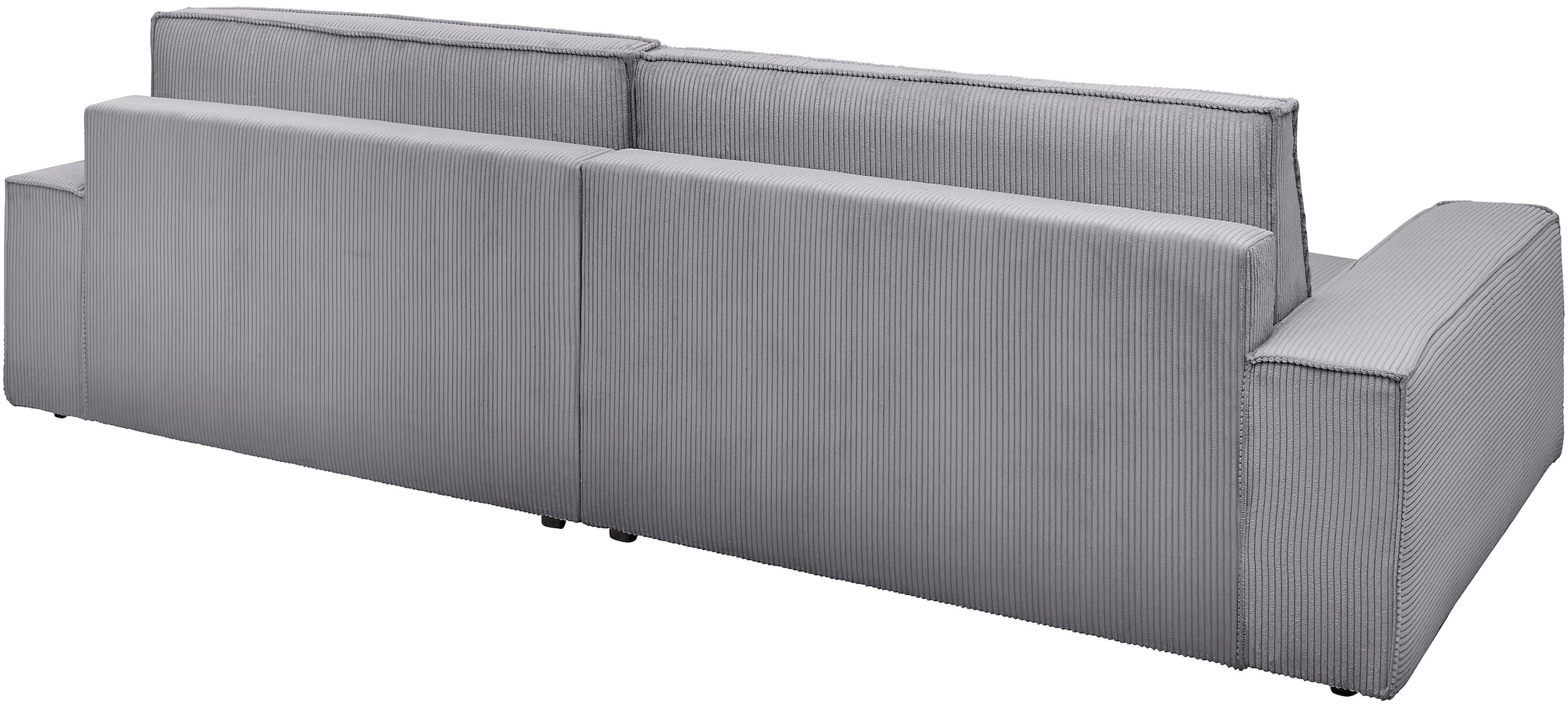 Home affaire Big-Sofa »NEU: SHERWOOD XXL, Big-Sofa (316cm), extra tiefe Sitzfläche 95 cm«, bequemer Sitzkomfort, Cord u. Leinenoptik, Kedernaht