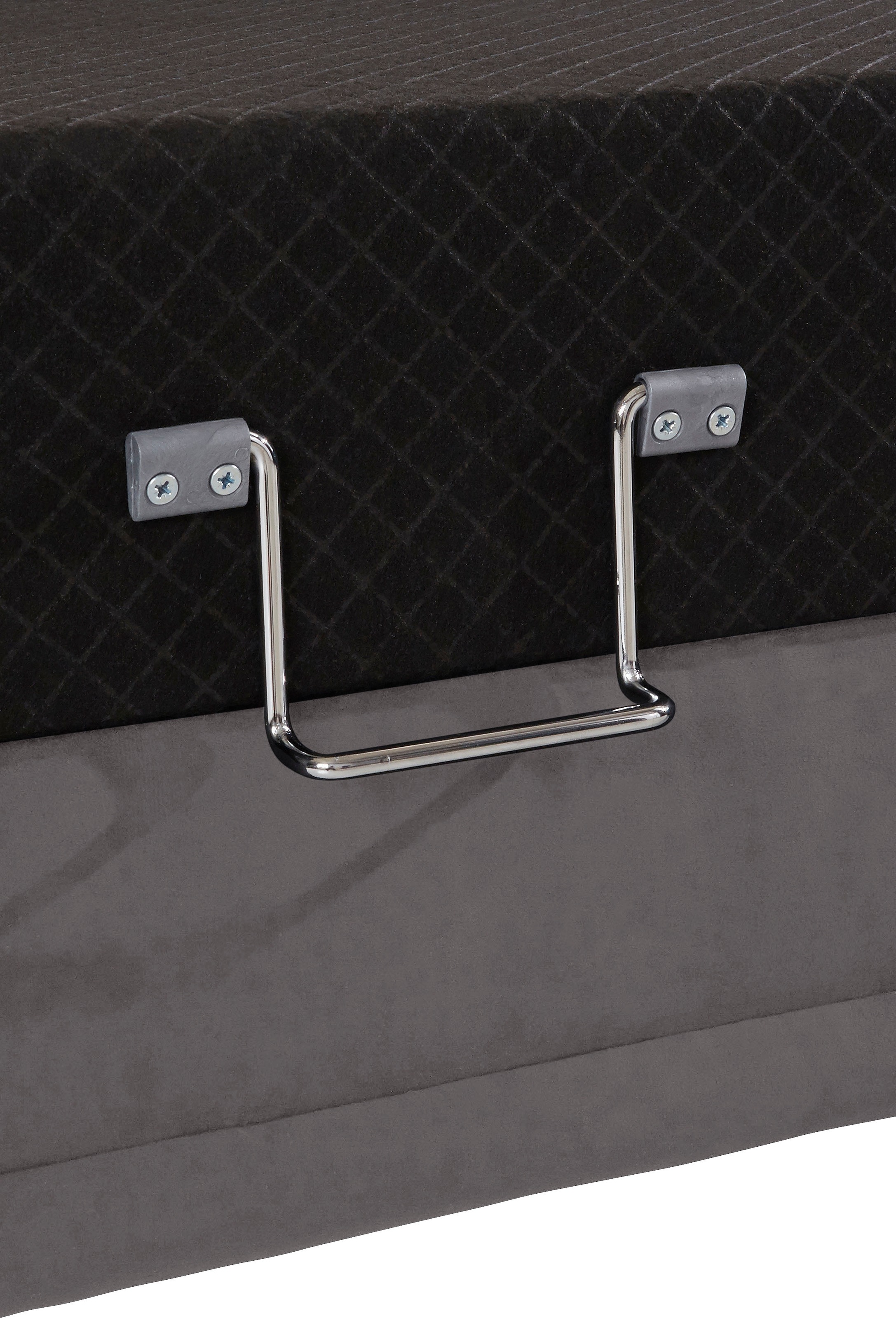 TRENDMANUFAKTUR Ecksofa »Rondo 3, zeitlos und modern, im Materialmix, L-Form«, wahlweise Federkern für hohen Sitzkomfort, wahlweise Bettfunktion