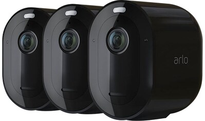 ARLO Überwachungskamera »Arlo Pro 4 Spotlight-Kamera-Set«, Außenbereich, (Set, 3 x... kaufen