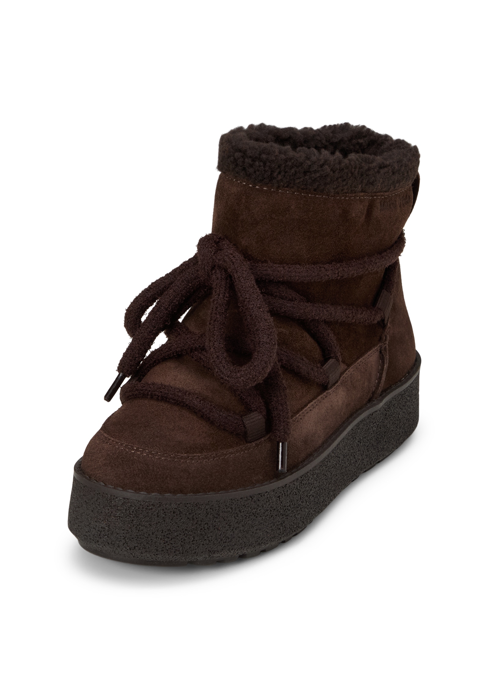 Marc O'Polo Stiefelette »aus geöltem Veloursleder«