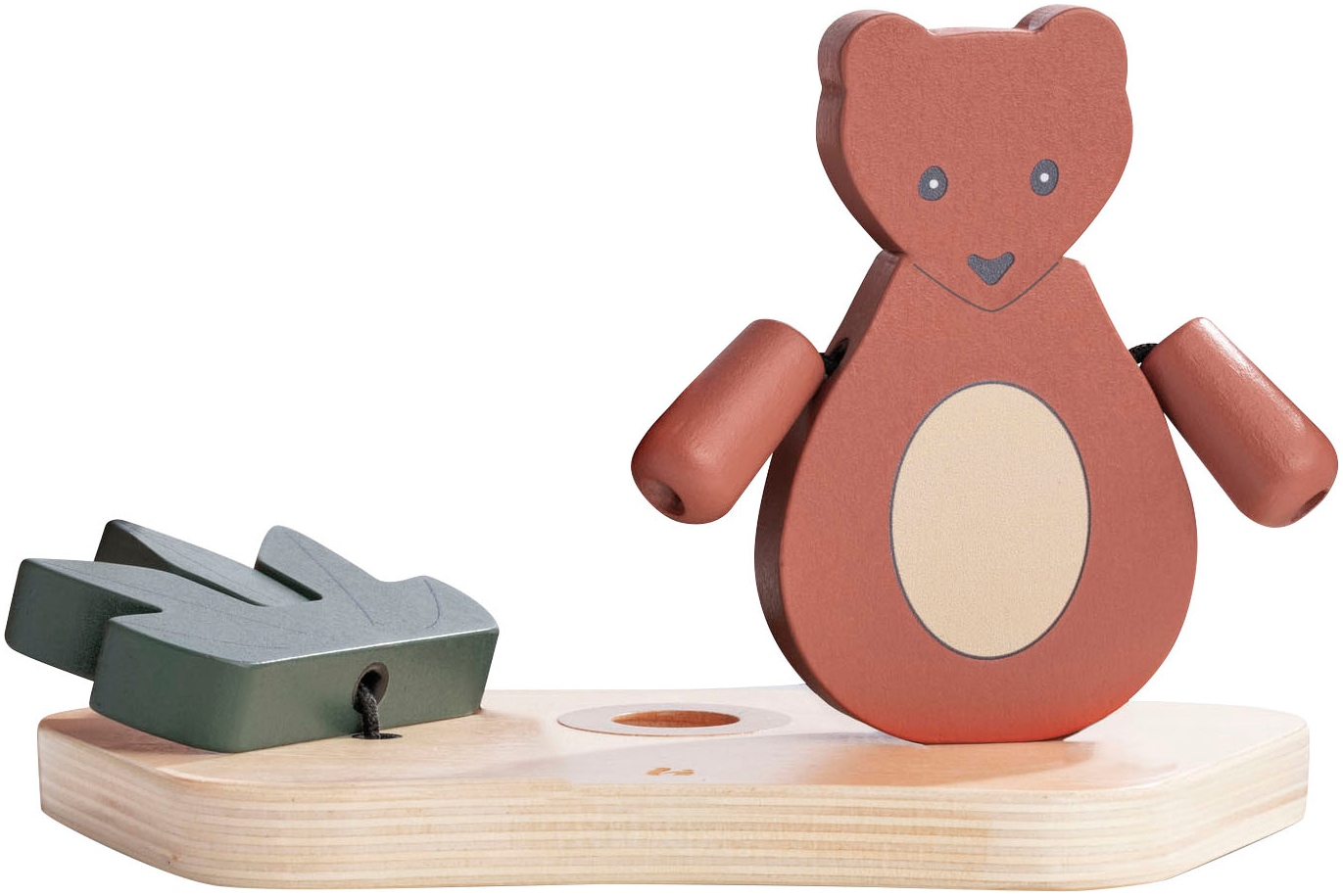 Hauck Greifspielzeug »Play Shaking S Bear«, FSC® - schützt Wald - weltweit