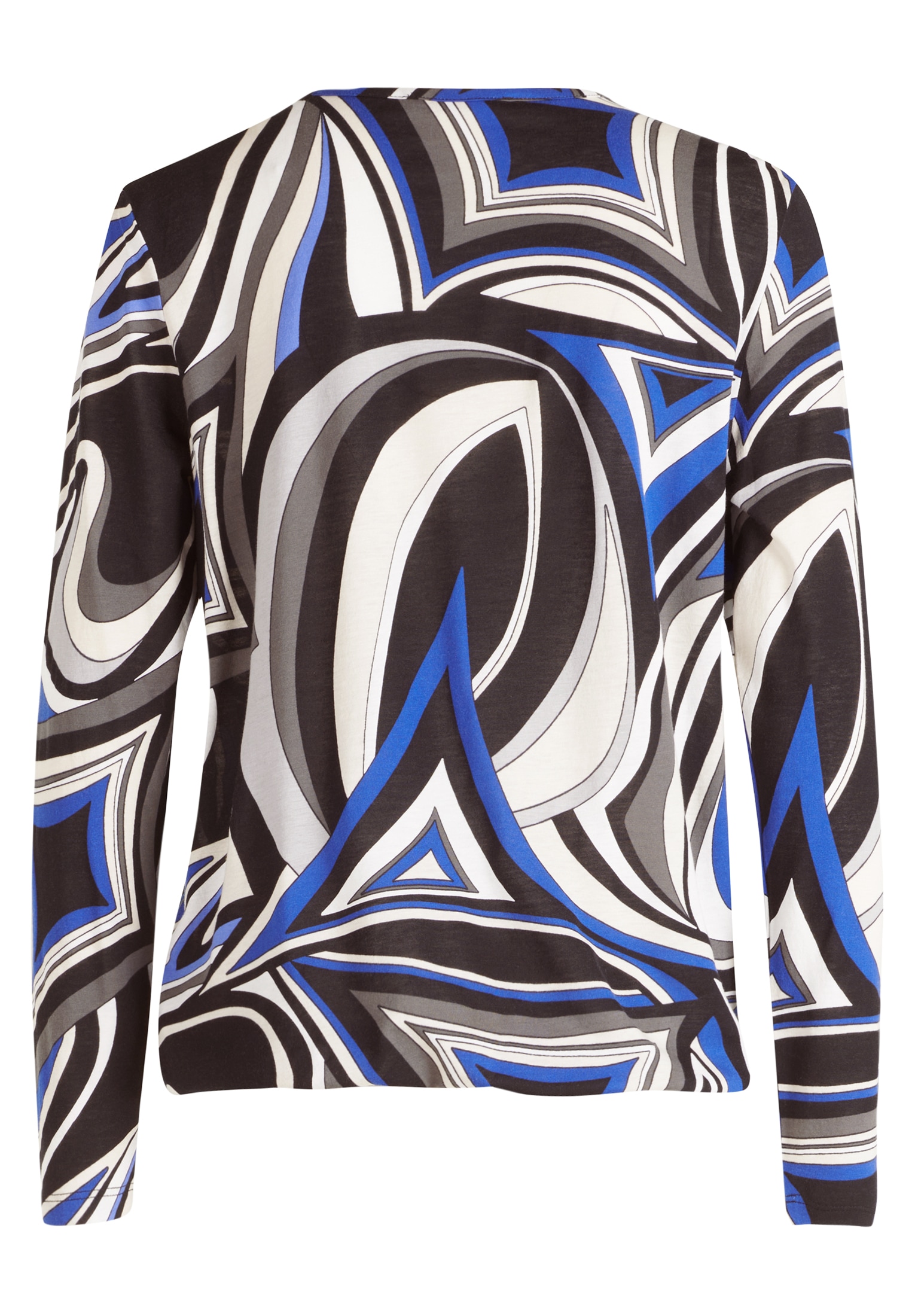 Betty Barclay Kurzarmshirt »Betty Barclay Printshirt mit Gummizug«, (1 tlg.), Schlitz