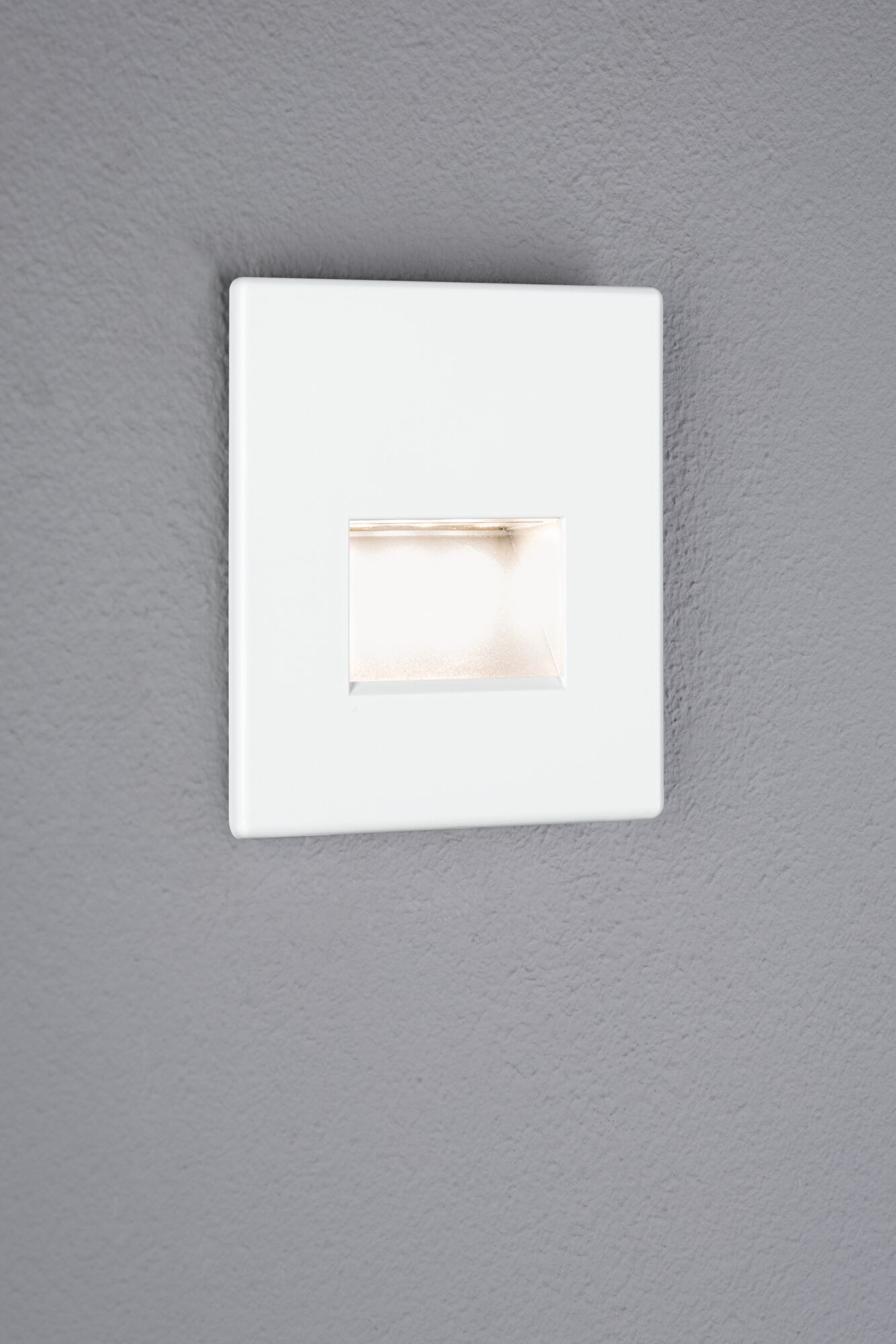 Paulmann LED Einbauleuchte »LED Wandeinbauleuchte Edge Quadro 1,2W 25lm 230V«, 1 flammig