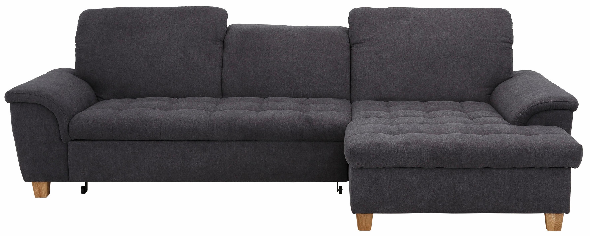 Home affaire Ecksofa »Lyla L-Form«, mit Recamiere, wahlweise mit Rückenfunktion und zusätzlich mit Bett