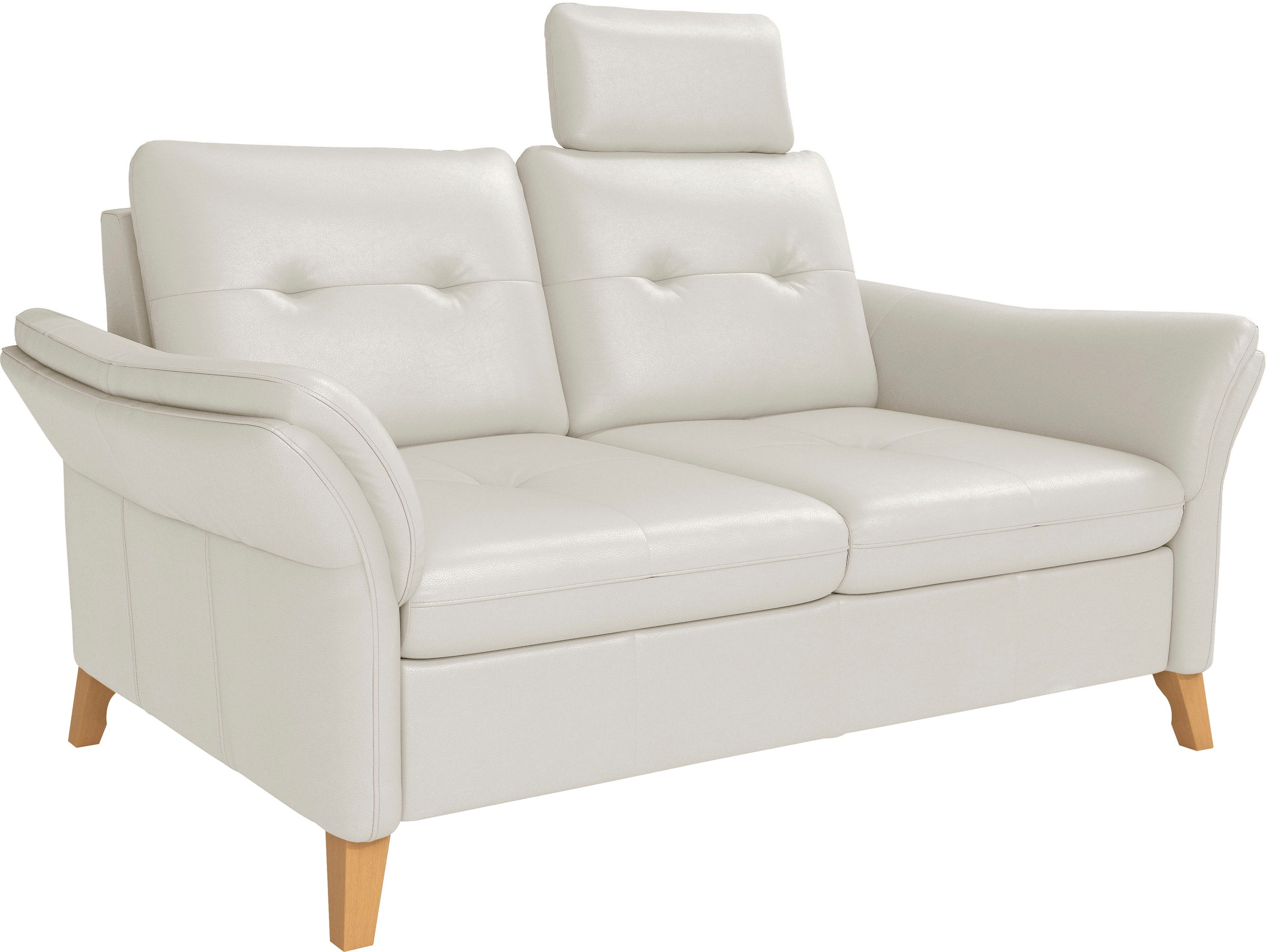 sit&more 2-Sitzer »Göteborg«, inklusive Sitztiefenverstellung und Federkern
