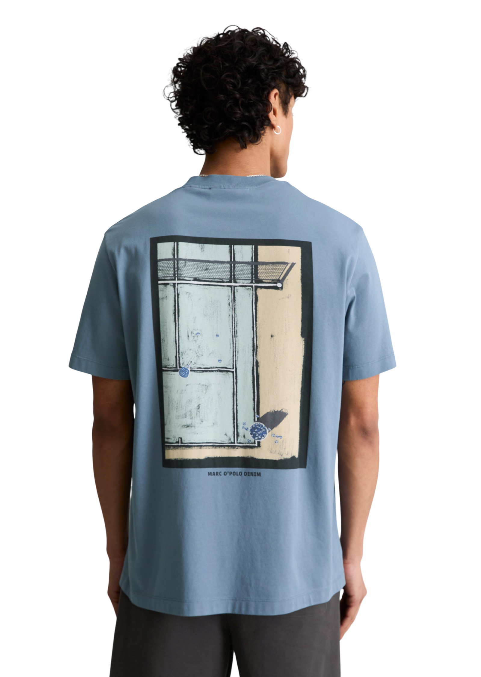 Marc OPolo DENIM T-Shirt relaxed fit mit Rückenprint günstig online kaufen