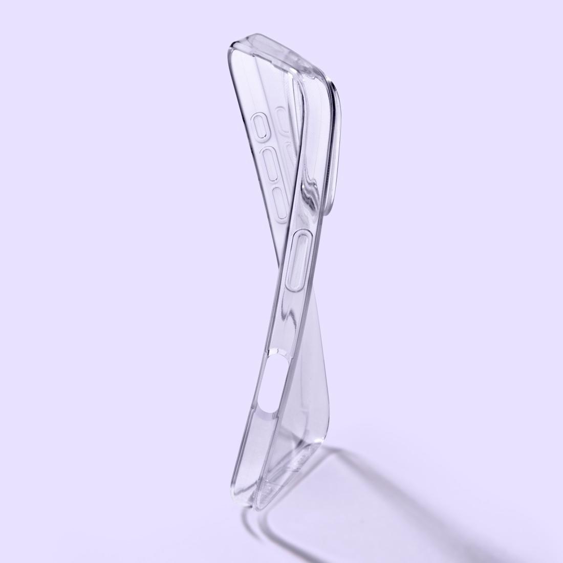 Hama Smartphone-Hülle »Handyhülle „Always Clear“ f. iPhone Air (kratzfest, ohne Vergilben)«