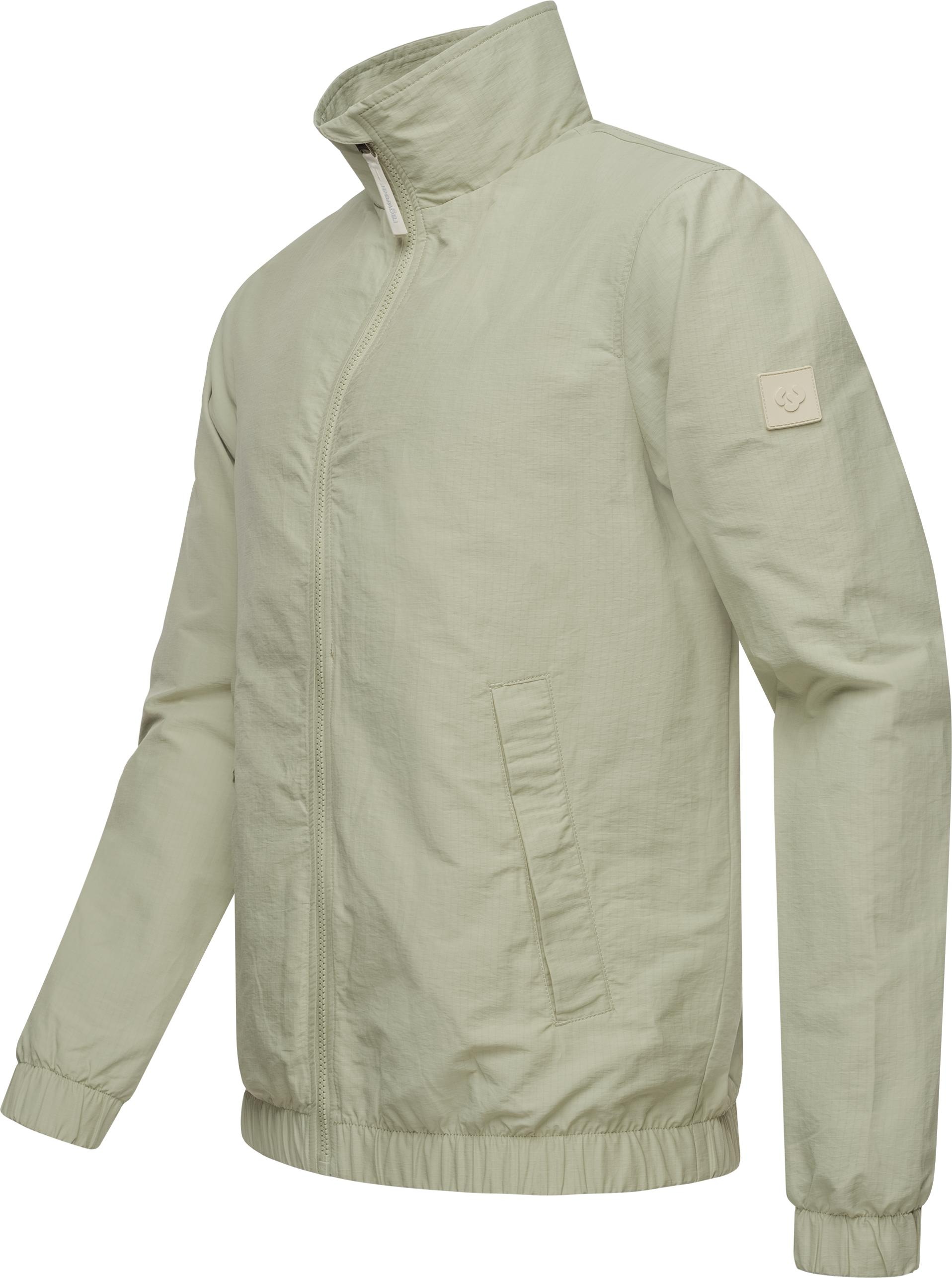 Ragwear Outdoorjacke »Holdeon«, ohne Kapuze, Stylische Herren Übergangsjacke aus Ripstop-Material