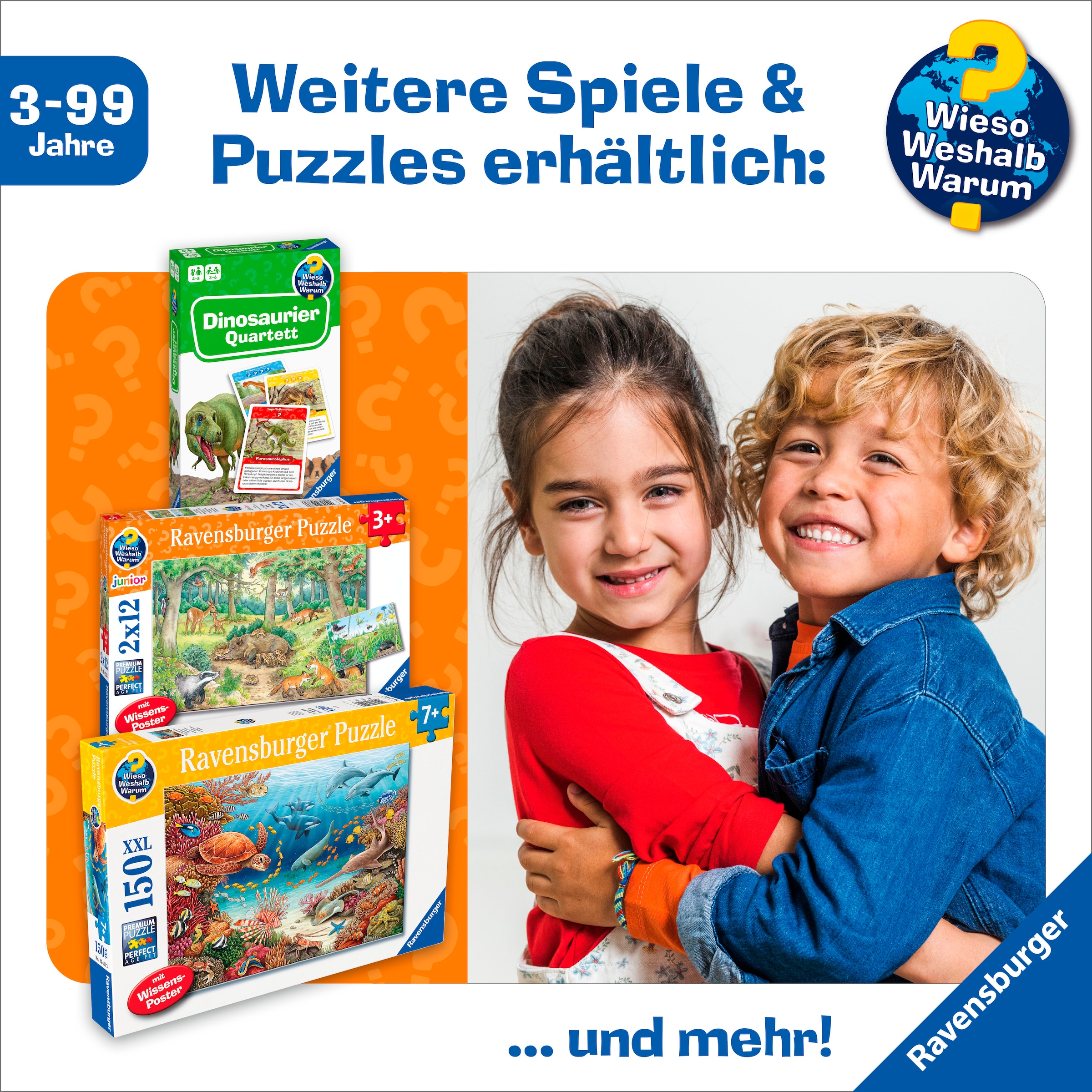 Ravensburger Puzzle »Wieso? Weshalb? Warum? Auf der Weltraumstation«, Made in Germany