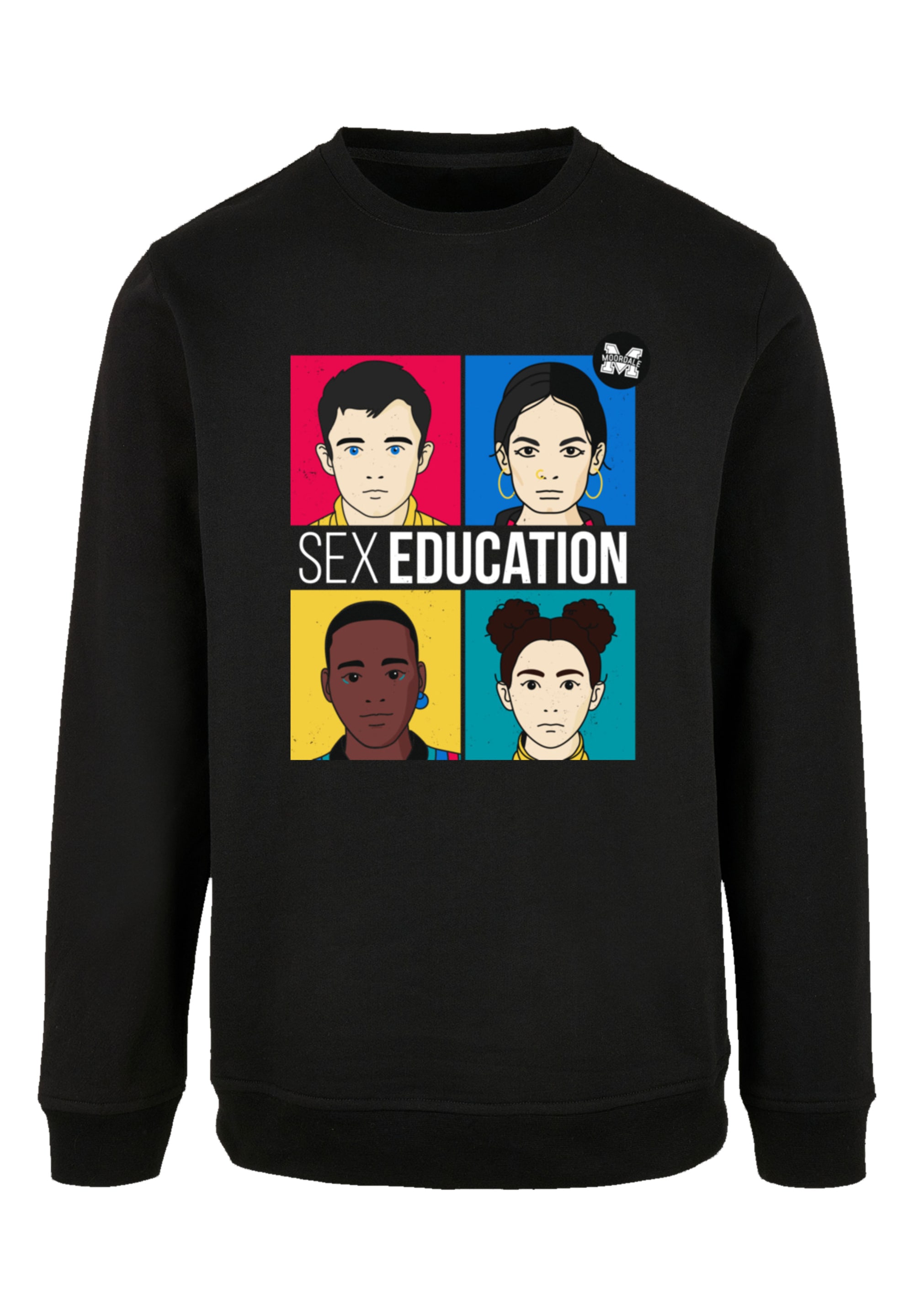 F4NT4STIC Sweatshirt »Sex Education Teen Illustrated Netflix TV Series«, Premium Qualität